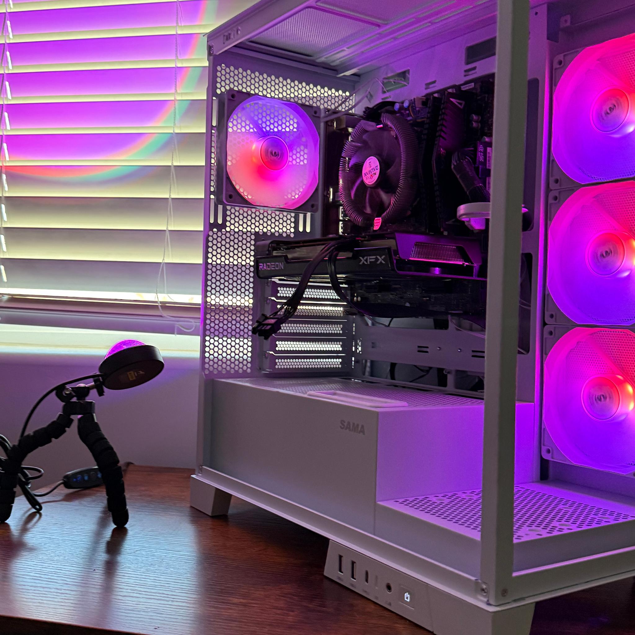 !On sale!Custom white Gaming PC