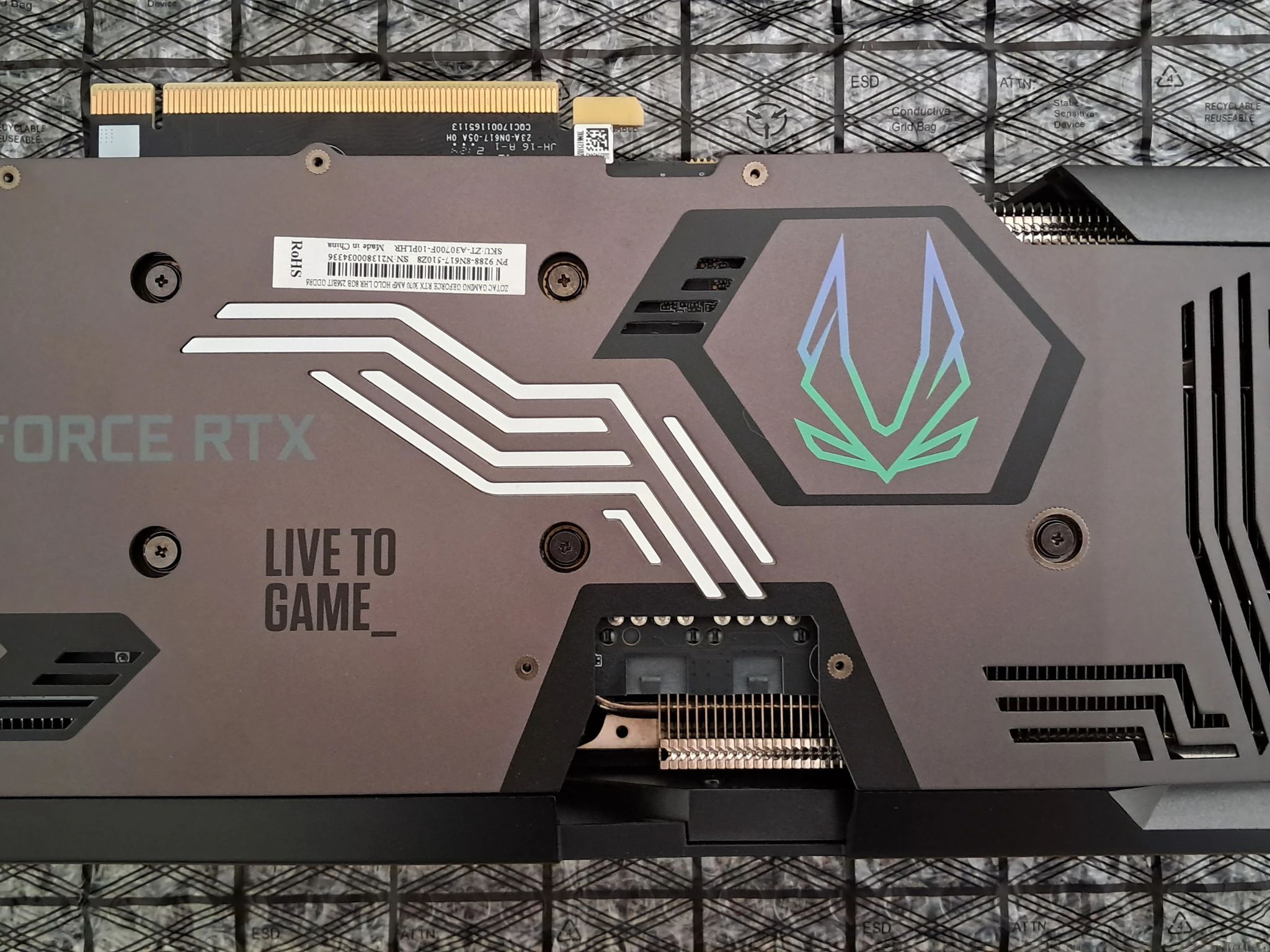 Zotac GeForce RTX 3070 AMP Holoblack