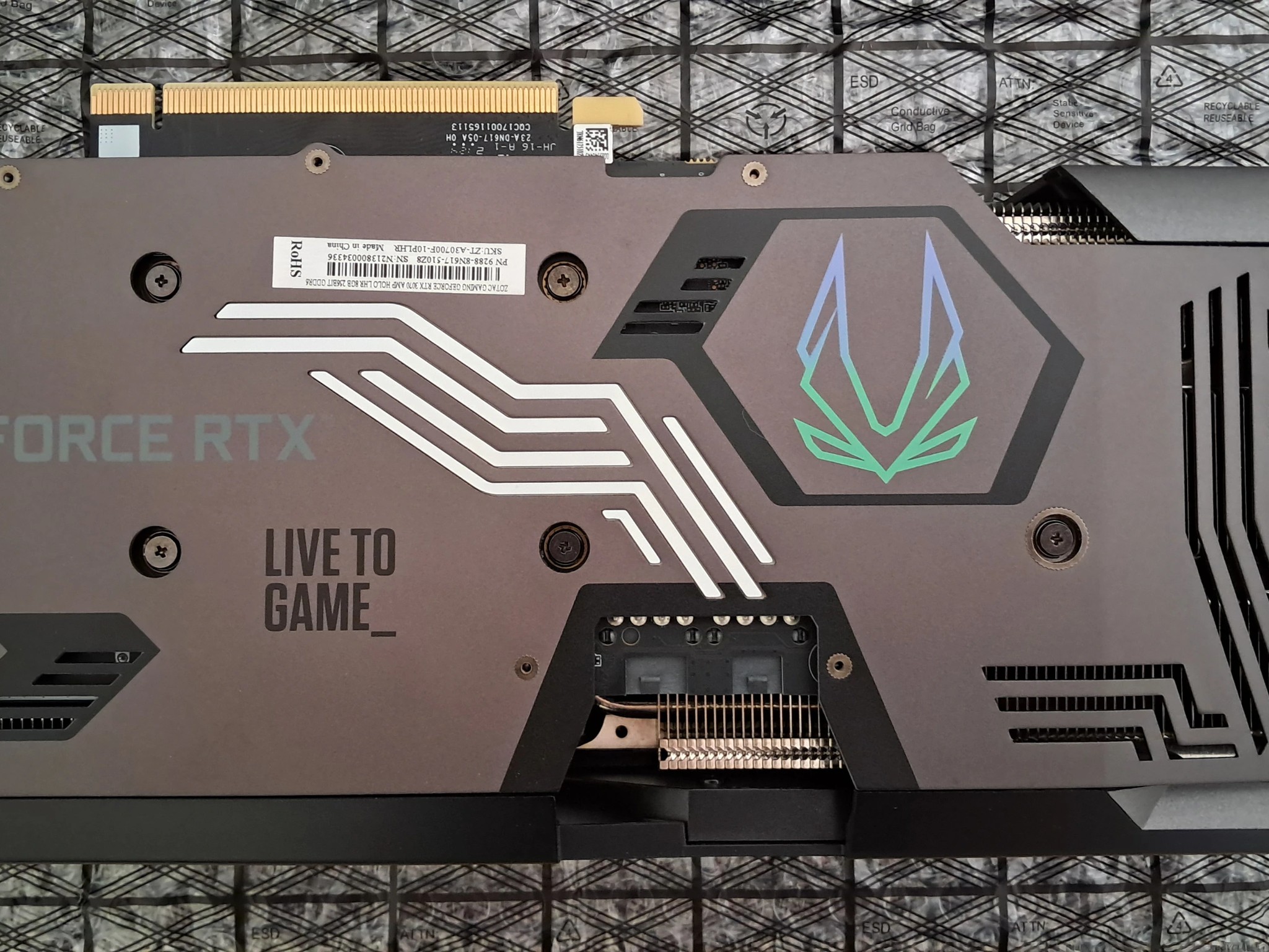 Zotac GeForce RTX 3070 AMP Holoblack