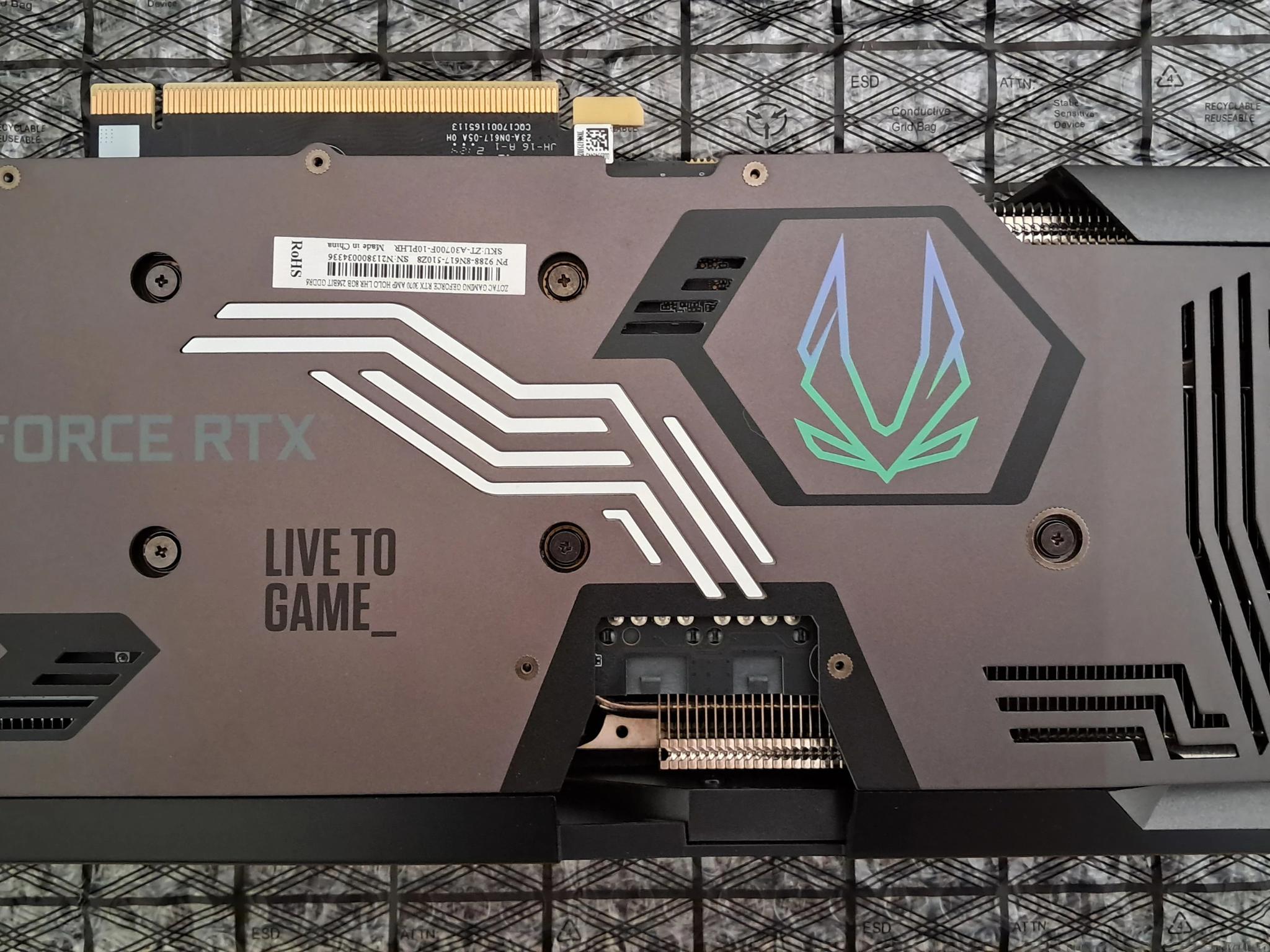 Zotac GeForce RTX 3070 AMP Holoblack