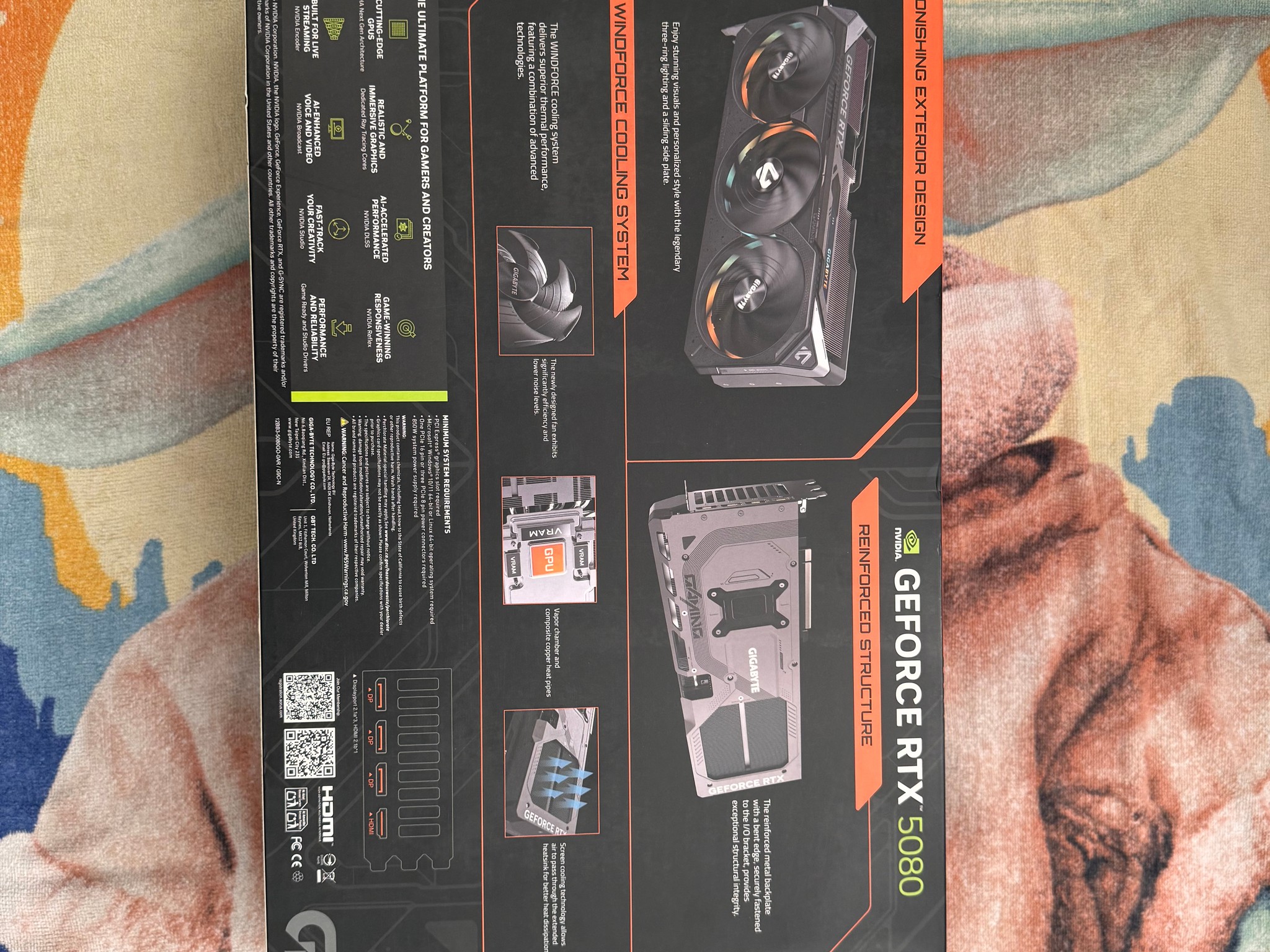 GIGABYTE GeForce RTX 5080 GAMING OC 16G