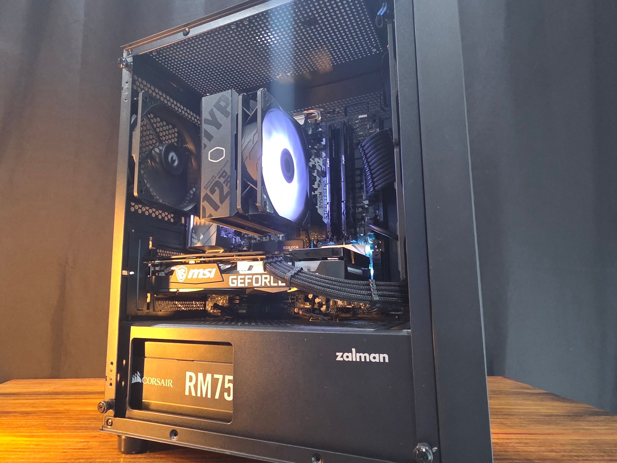 VOLT V1.0 — AMD Ryzen 5 5600G | RTX 3060 12GB | 16GB DDR4 | 512GB NVMe — Compact Gaming PC