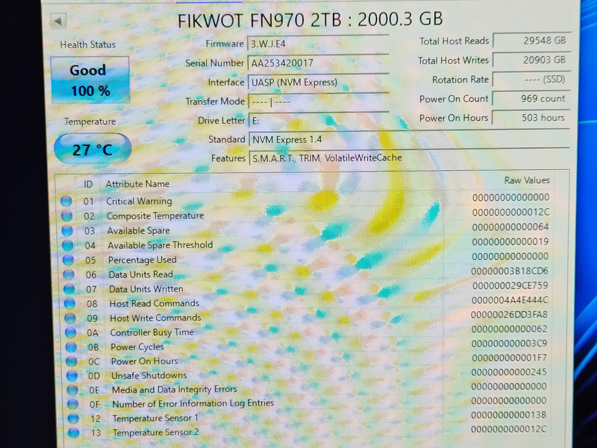 Fikwot FN 970 2TB with heatsink