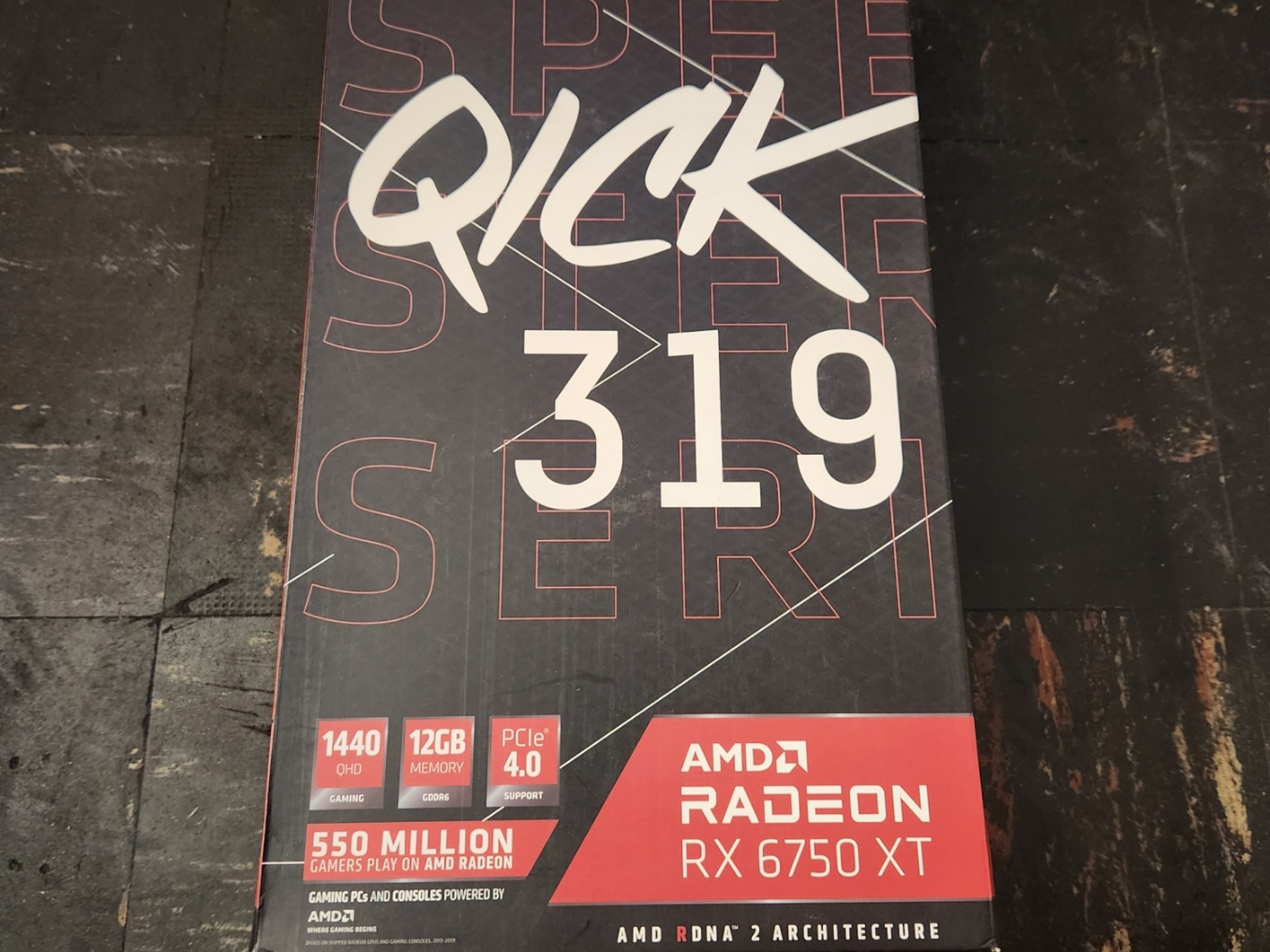 XFX Speedster QICK 319 Core Radeon RX 6750 XT