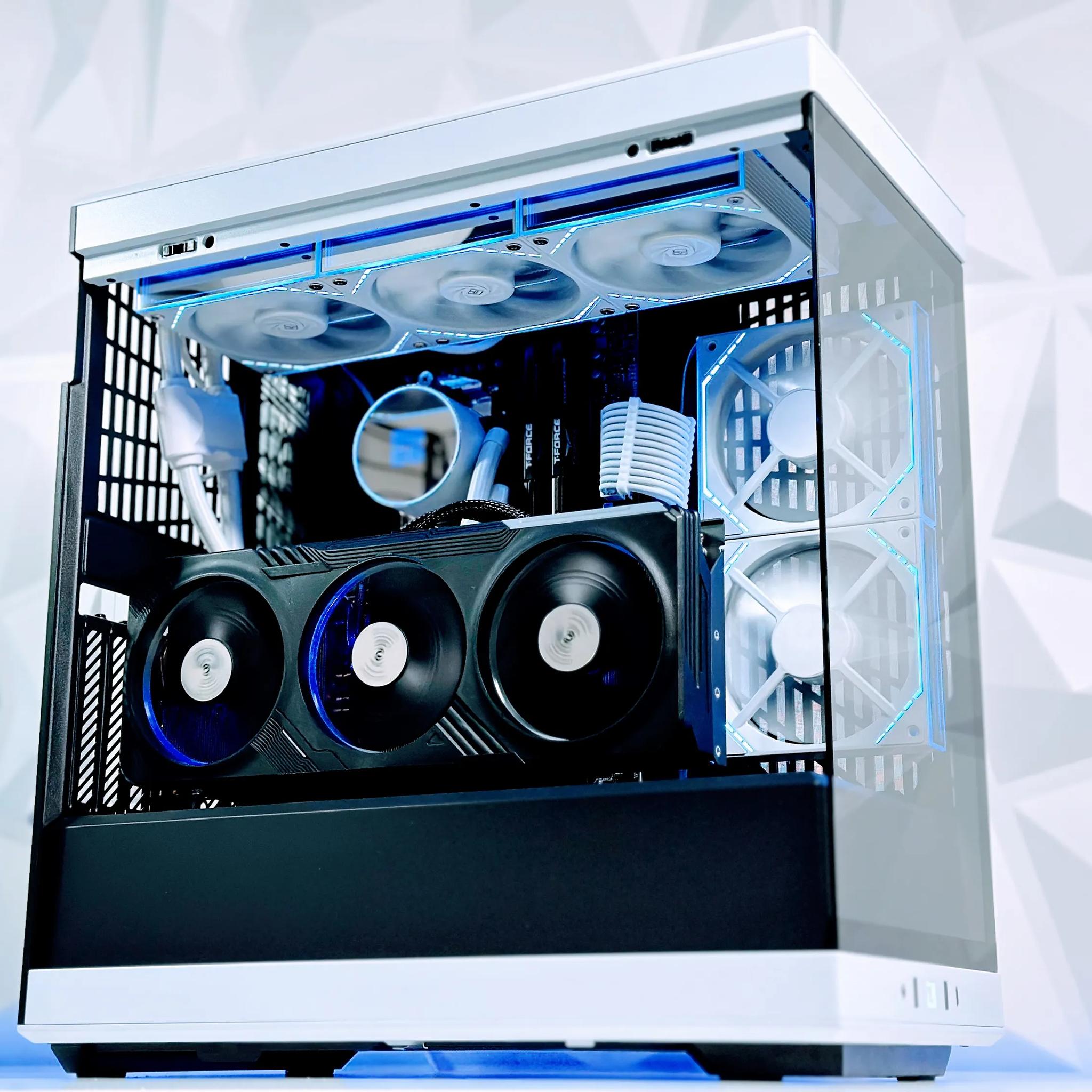 🏅🏆||Liquid Cooled Gaming PC⚡Nvidia RTX 4070 Ti 12GB⚡ AMD Ryzen 7 7700X⚡32GB DDR5⚡ 1TB NVME