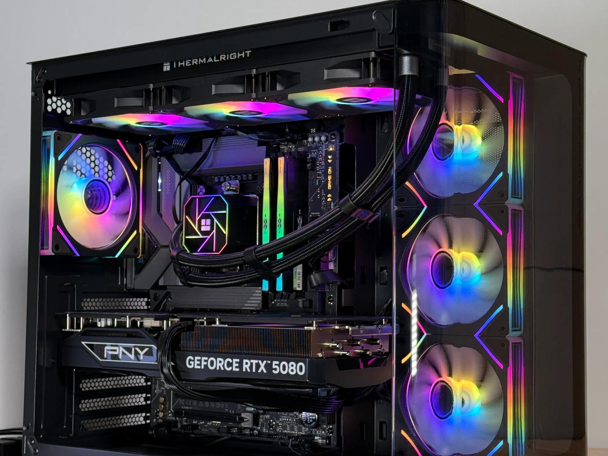 RTX 5080 Intel Core 7 Ultra 265k Gaming PC