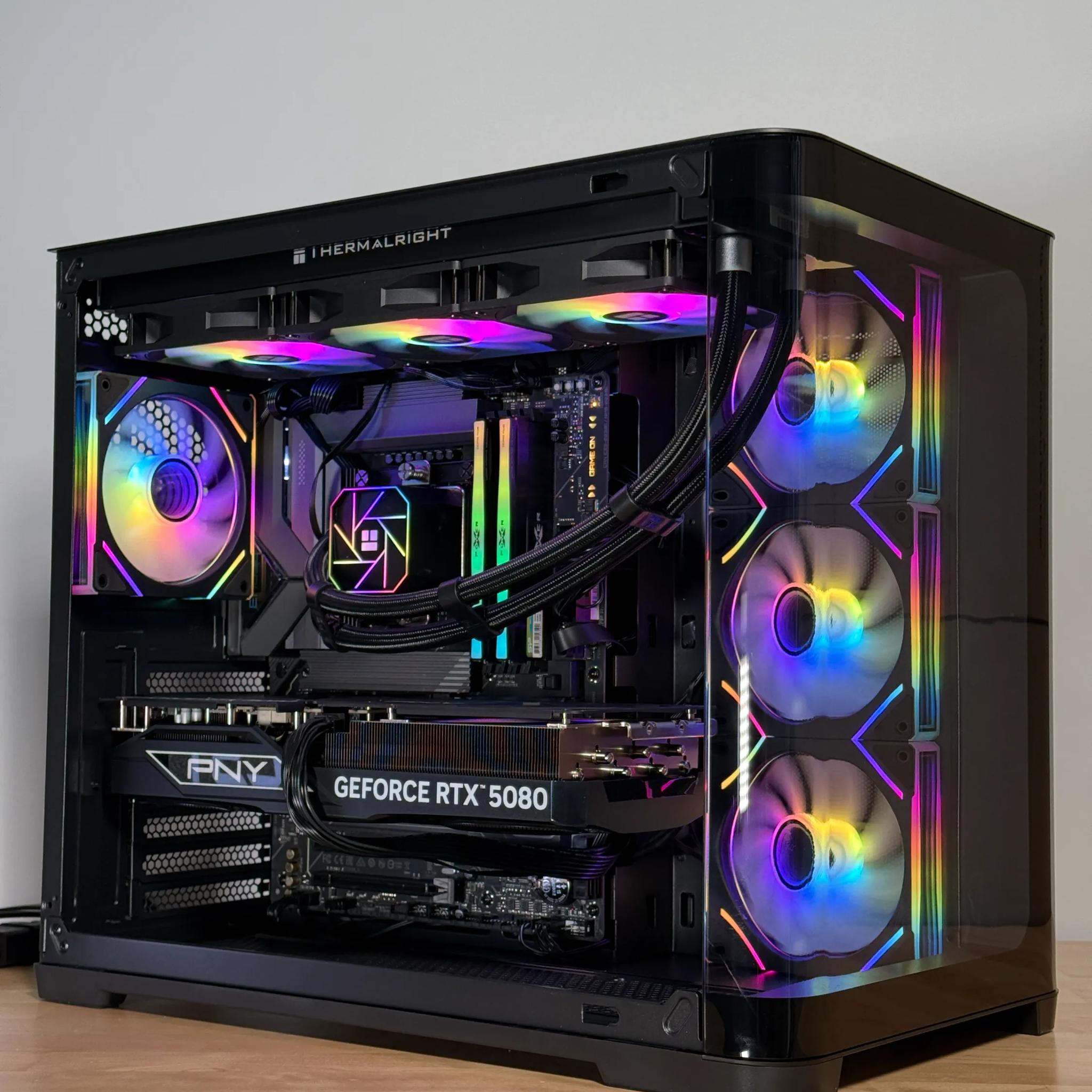 RTX 5080 Intel Core 7 Ultra 265k Gaming PC