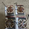 4 Noctua Fans (1 NF-S12A, 3 NF-F12)