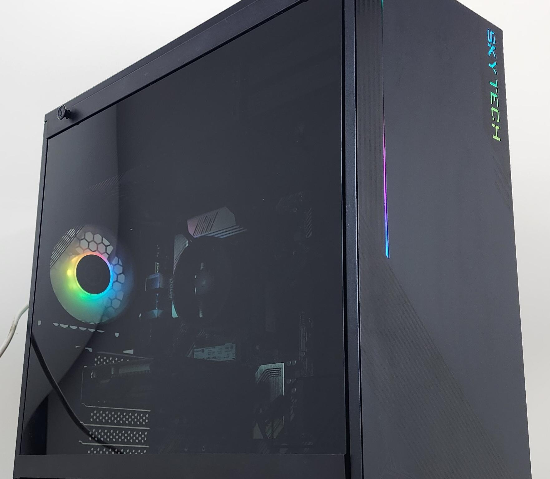 Gaming PC Ryzen 5 3600 16GB RAM 500GB SSD GTX 1650 4GB Windows 11 Computer