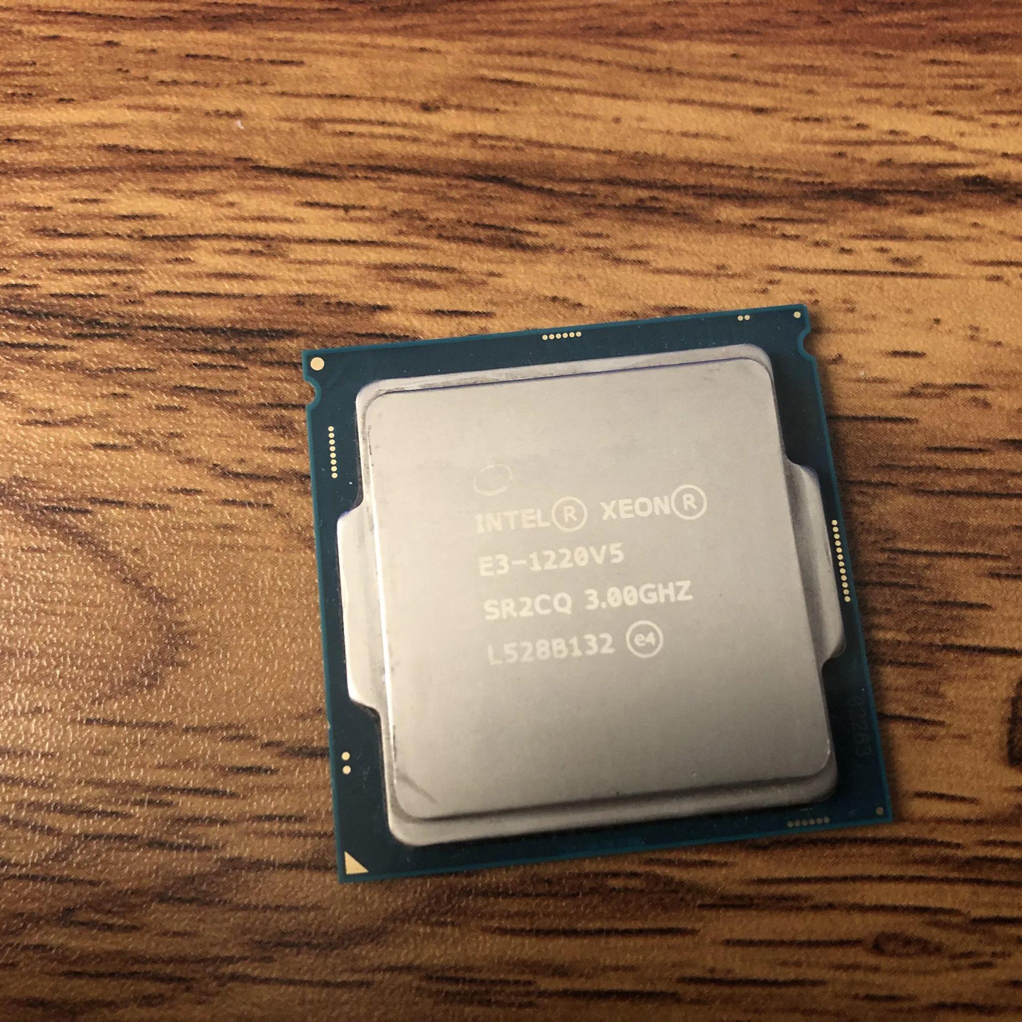 Intel Xeon E3-1220 V5 (Core i5-6600 Equivalent) RELISTING