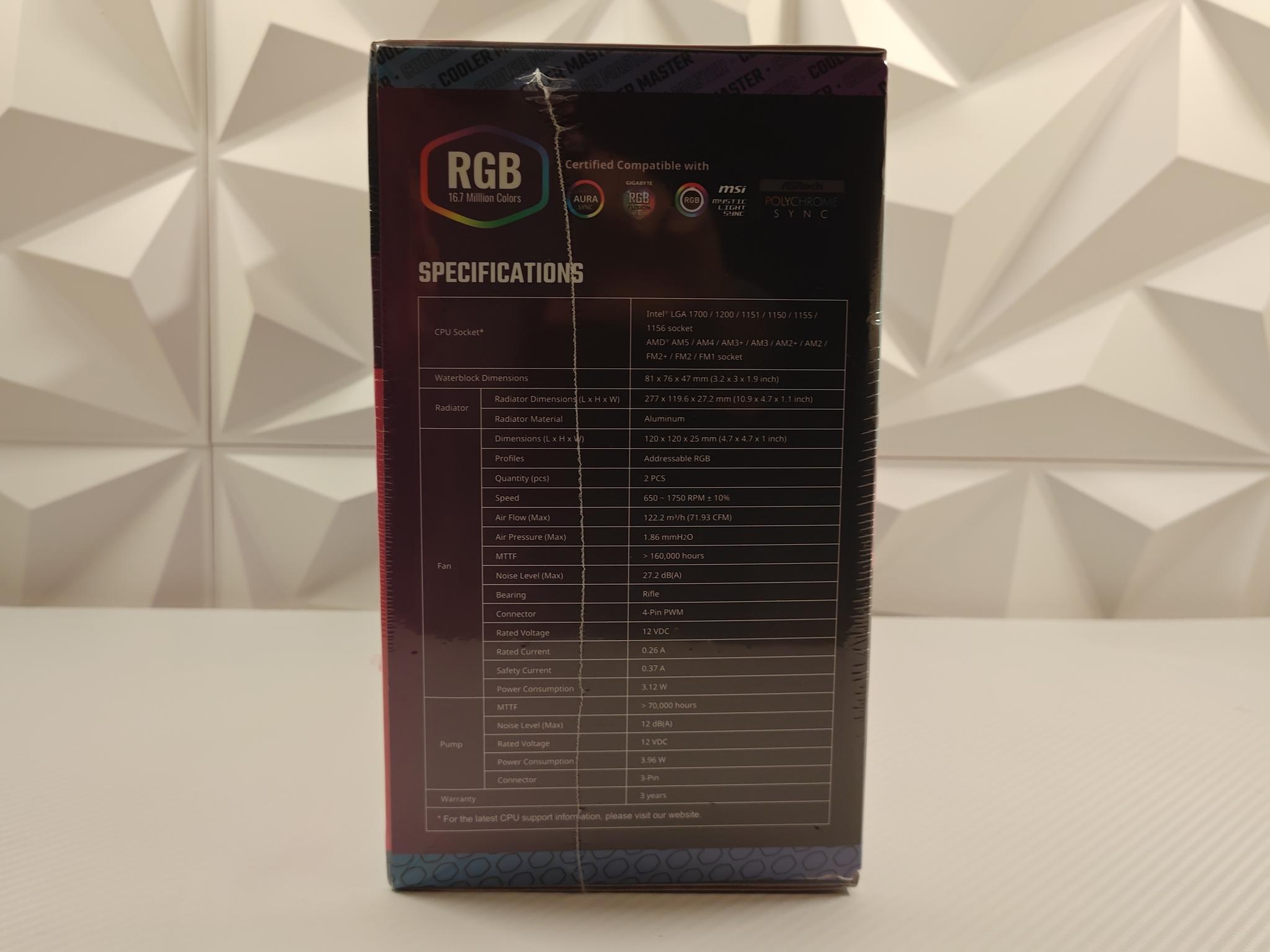 Cooler Master MasterLiquid 240L Core ARGB