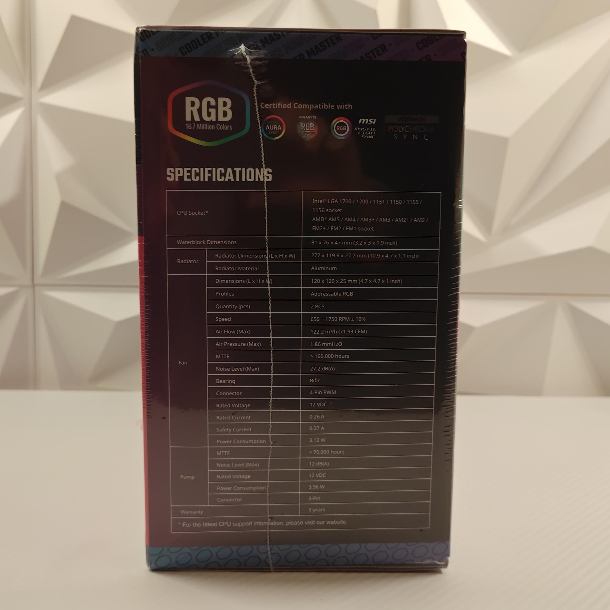 Cooler Master MasterLiquid 240L Core ARGB