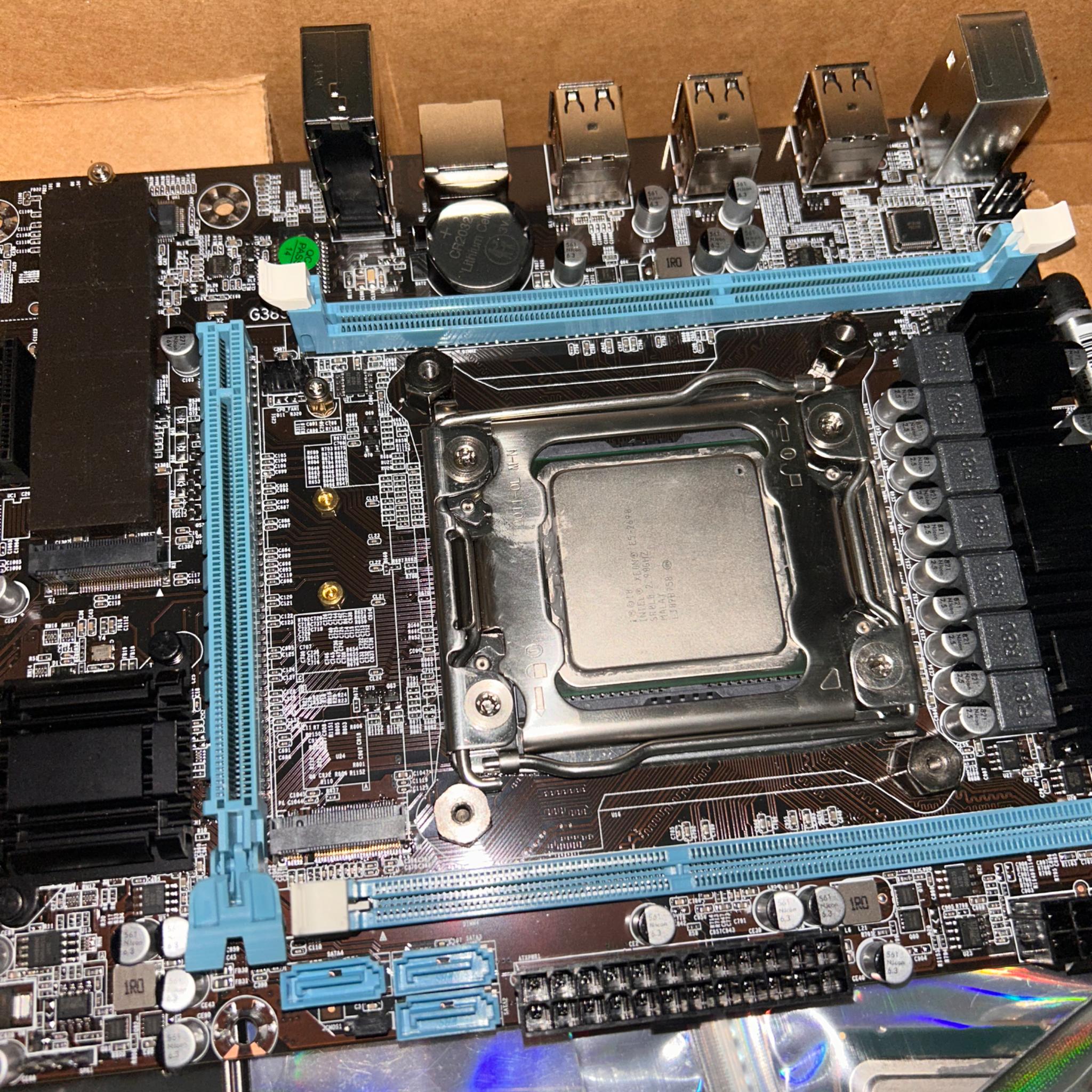 Motherboard CPU combo xeon x79 8 core 16 thread
