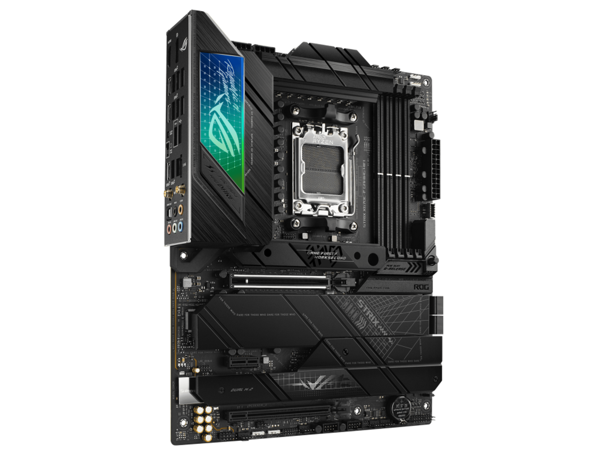 ASUS ROG STRIX X670E-F GAMING WIFI AMD AM5 X670 ATX M.2 Desktop Motherboard A