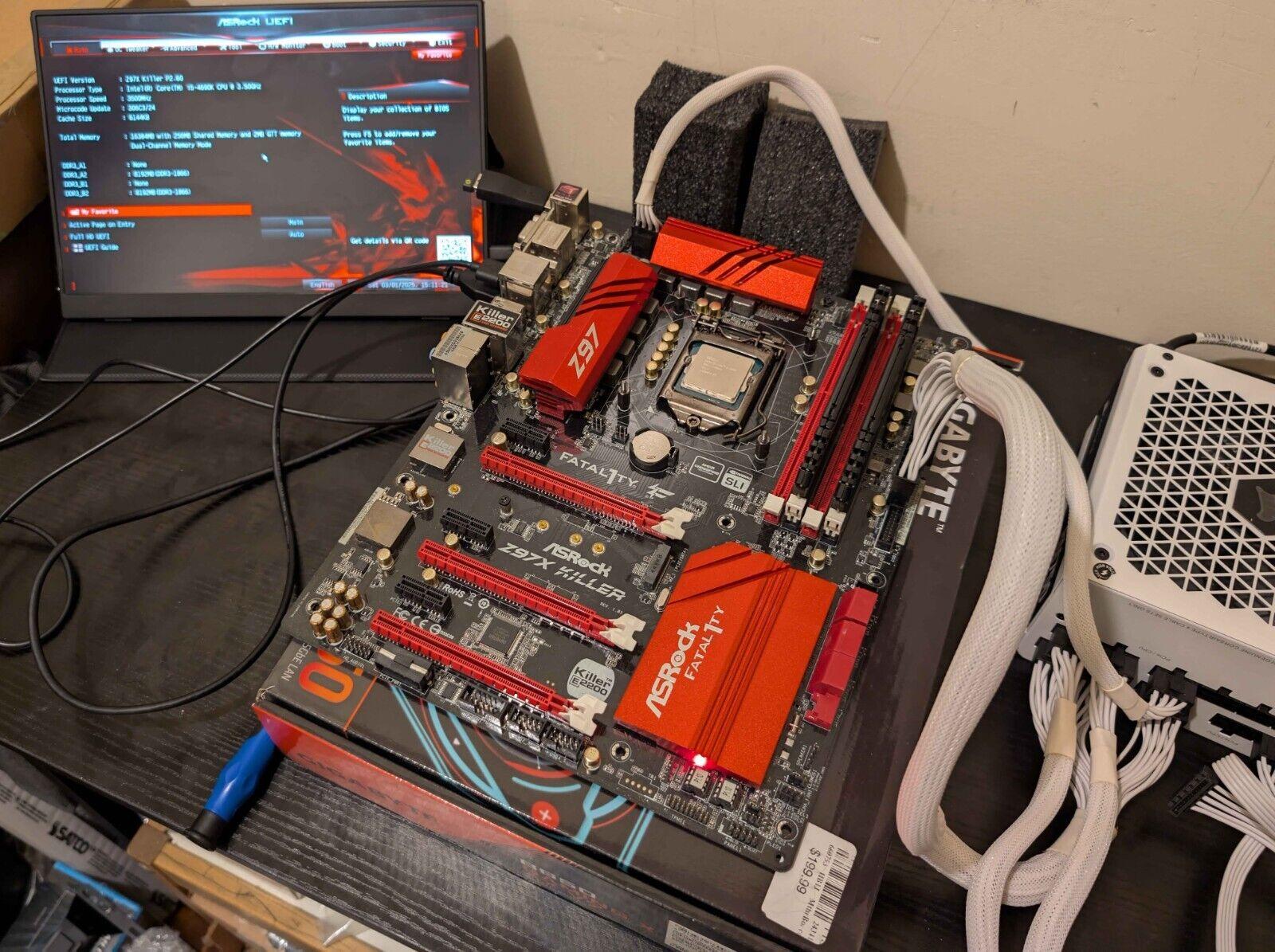 Motherboard Bundle 2! ASRock Z97X, i5 4690k, and 16gb DDR3 1866