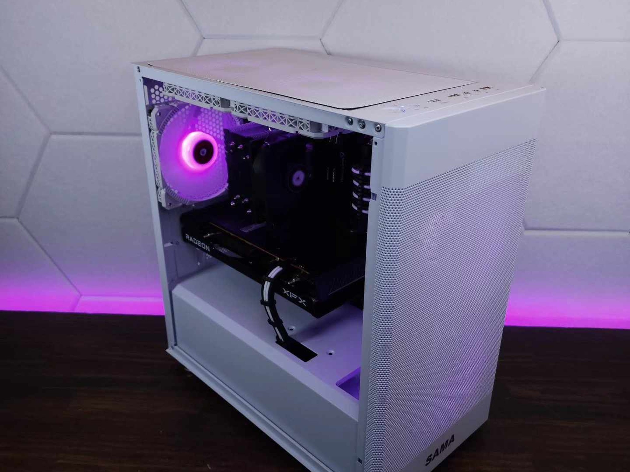 💜🤍RX 7600 | i5 12400F | 16GB 3600MHz | 1TB NVMe