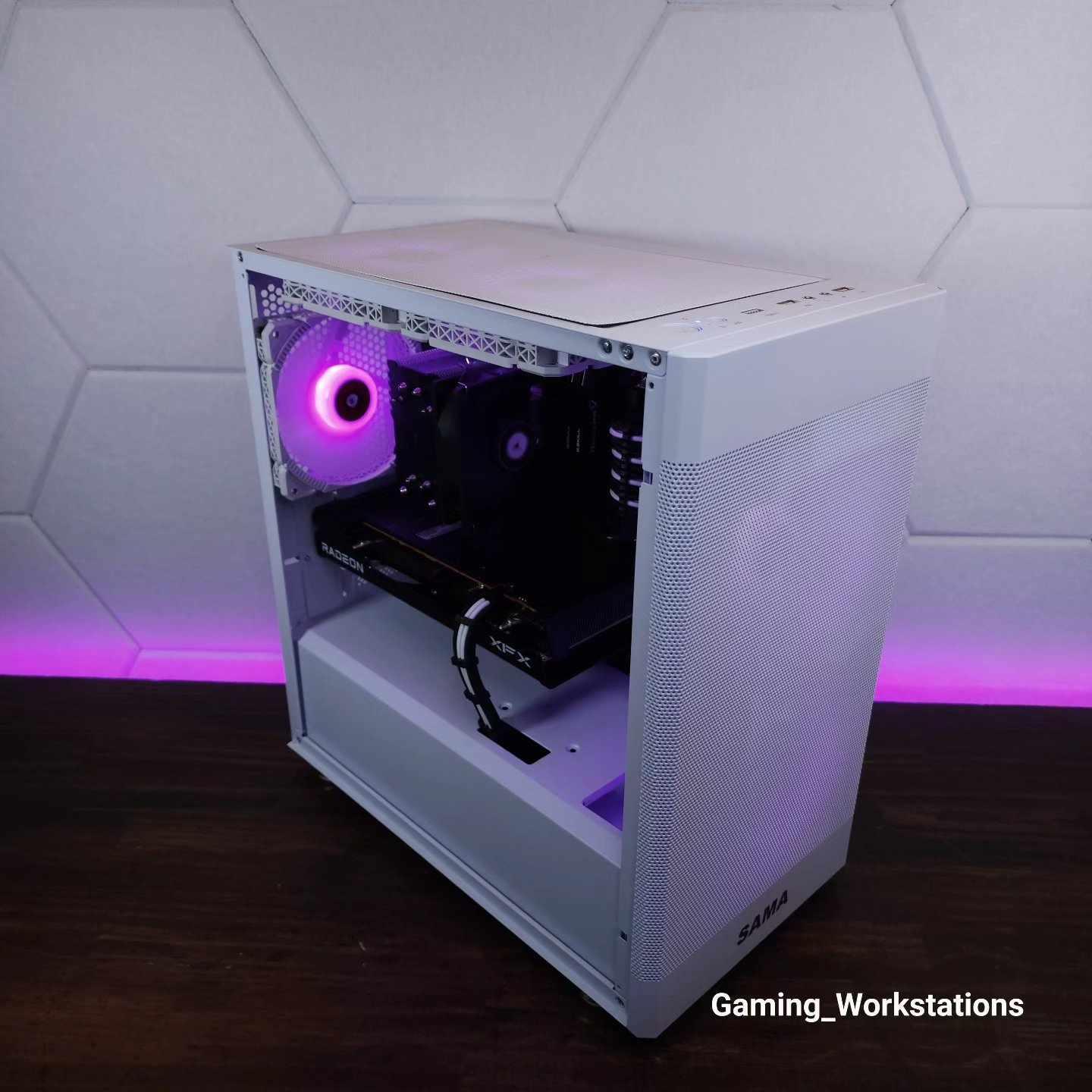 💜🤍RX 7600 | i5 12400F | 16GB 3600MHz | 1TB NVMe