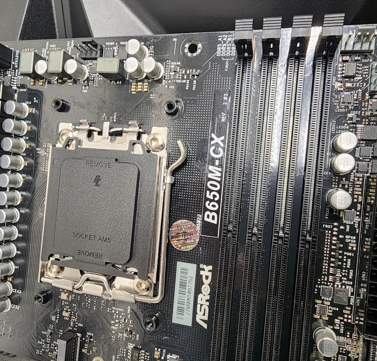 ASRock B650M-CX REV 2.0 WIFI AM5 DDR5 MATX Motherboard