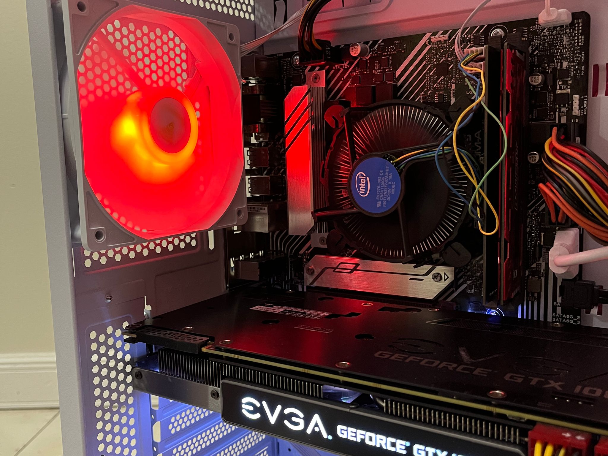 NVIDIA GTX 1080, Intel Core i3-10100, 16GB RAM, 1TB Storage, High FPS Gaming PC w/ Wi-Fi & BT