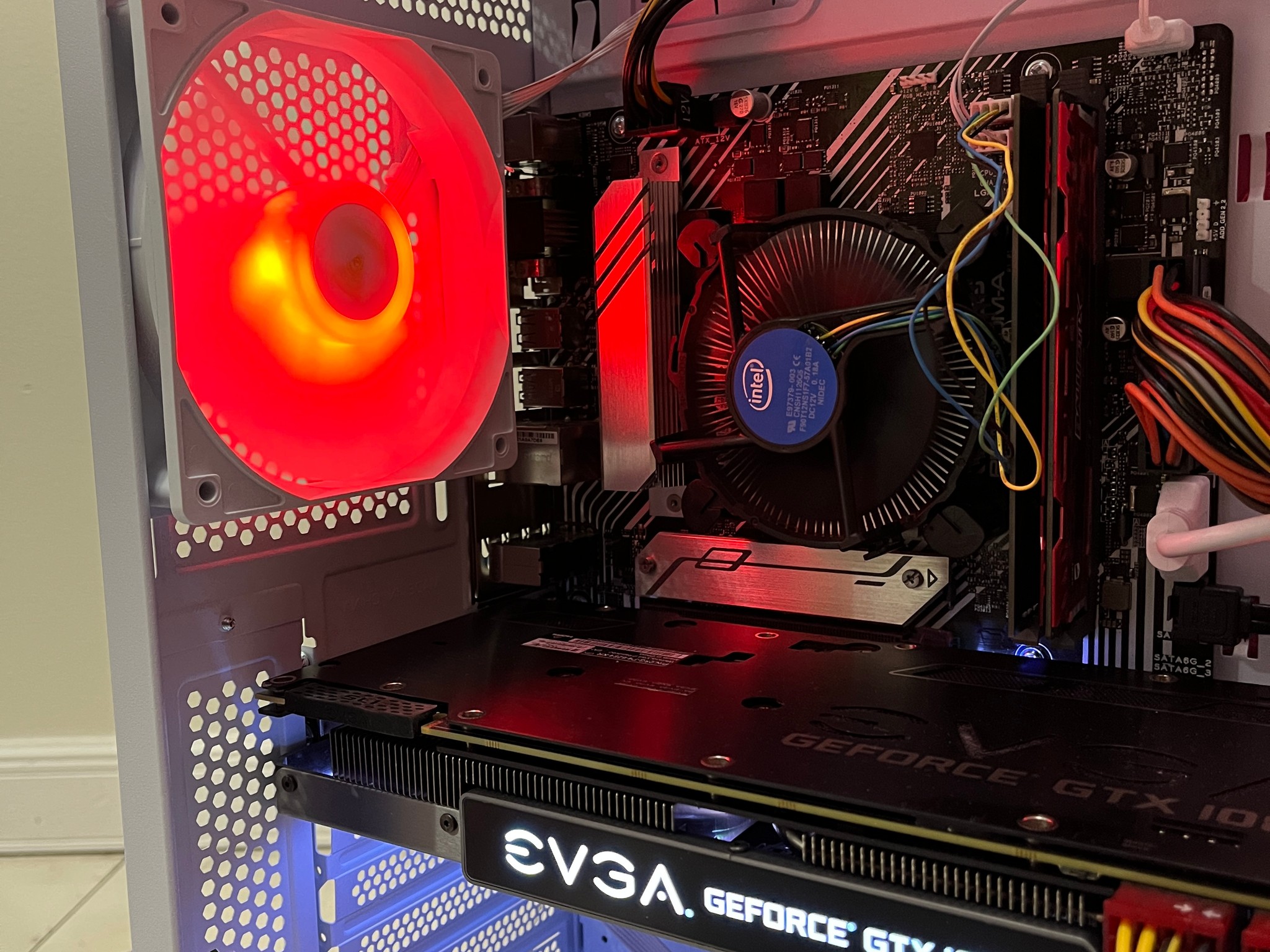 NVIDIA GTX 1080, Intel Core i3-10100, 16GB RAM, 1TB Storage, High FPS Gaming PC w/ Wi-Fi & BT