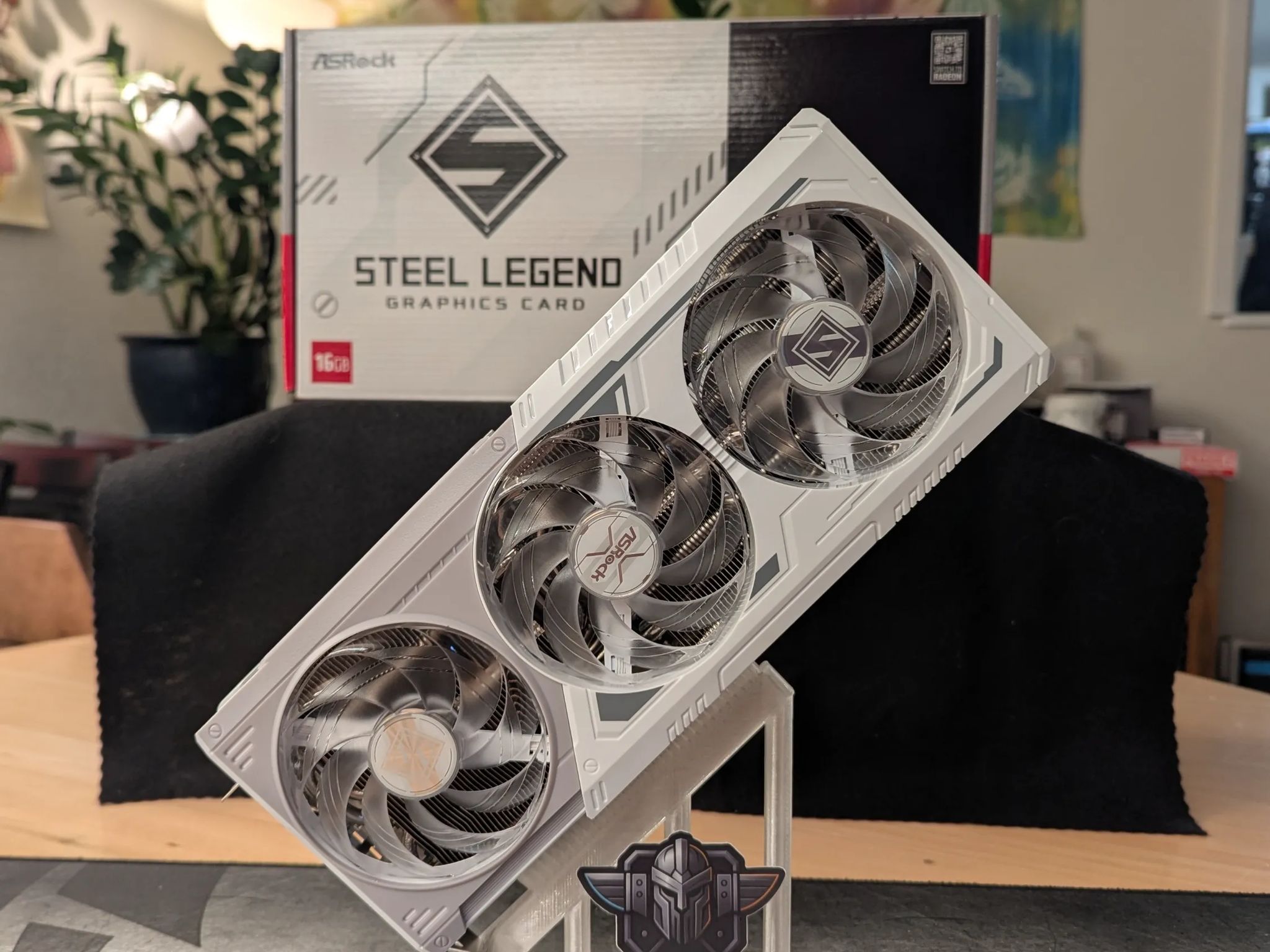 ⚪ ASRock RX 9070 XT Steel Legend – 16GB GDDR6 | White Triple-Fan RDNA 4 Beast 🧊