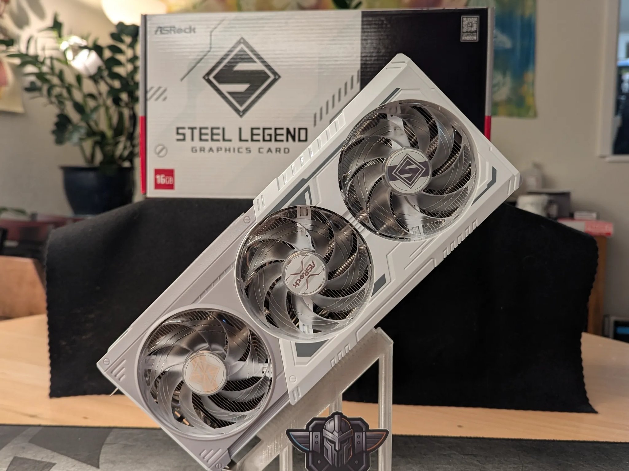 ⚪ ASRock RX 9070 XT Steel Legend – 16GB GDDR6 | White Triple-Fan RDNA 4 Beast 🧊