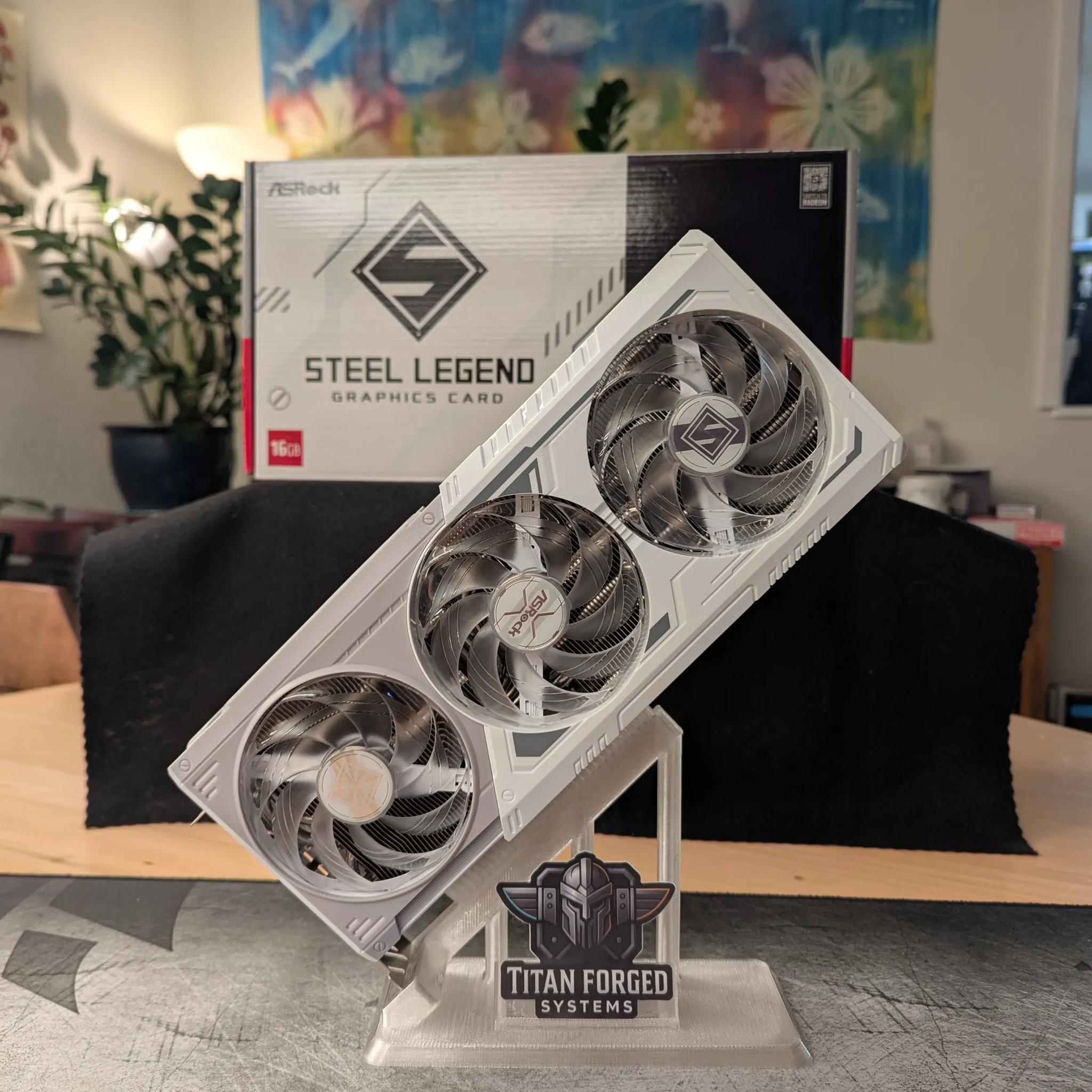 ⚪ ASRock RX 9070 XT Steel Legend – 16GB GDDR6 | White Triple-Fan RDNA 4 Beast 🧊