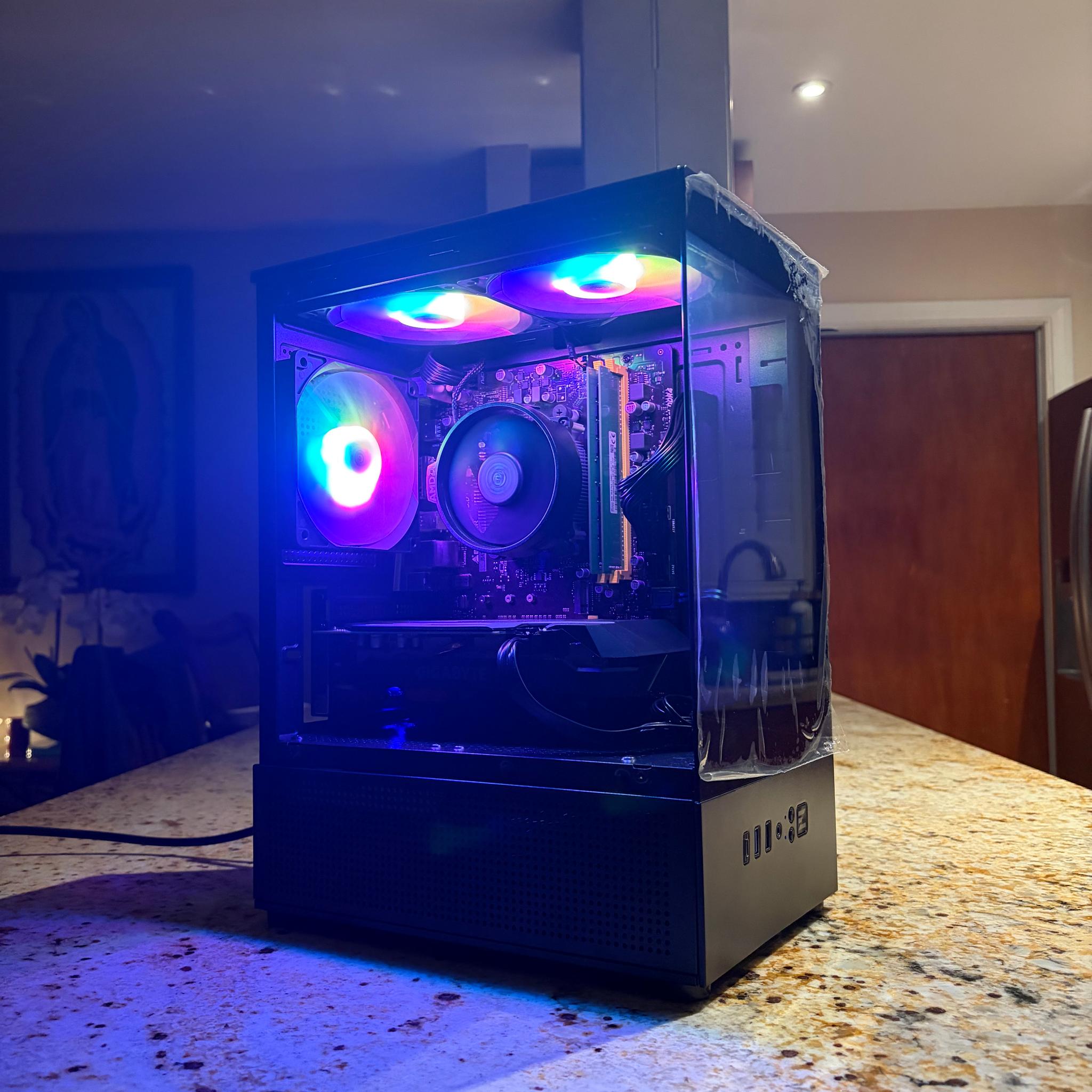Black Gaming PC | GTX 1660 SUPER | RYZEN 5 3600 | 16GB RAM | 500GB SATA SSD