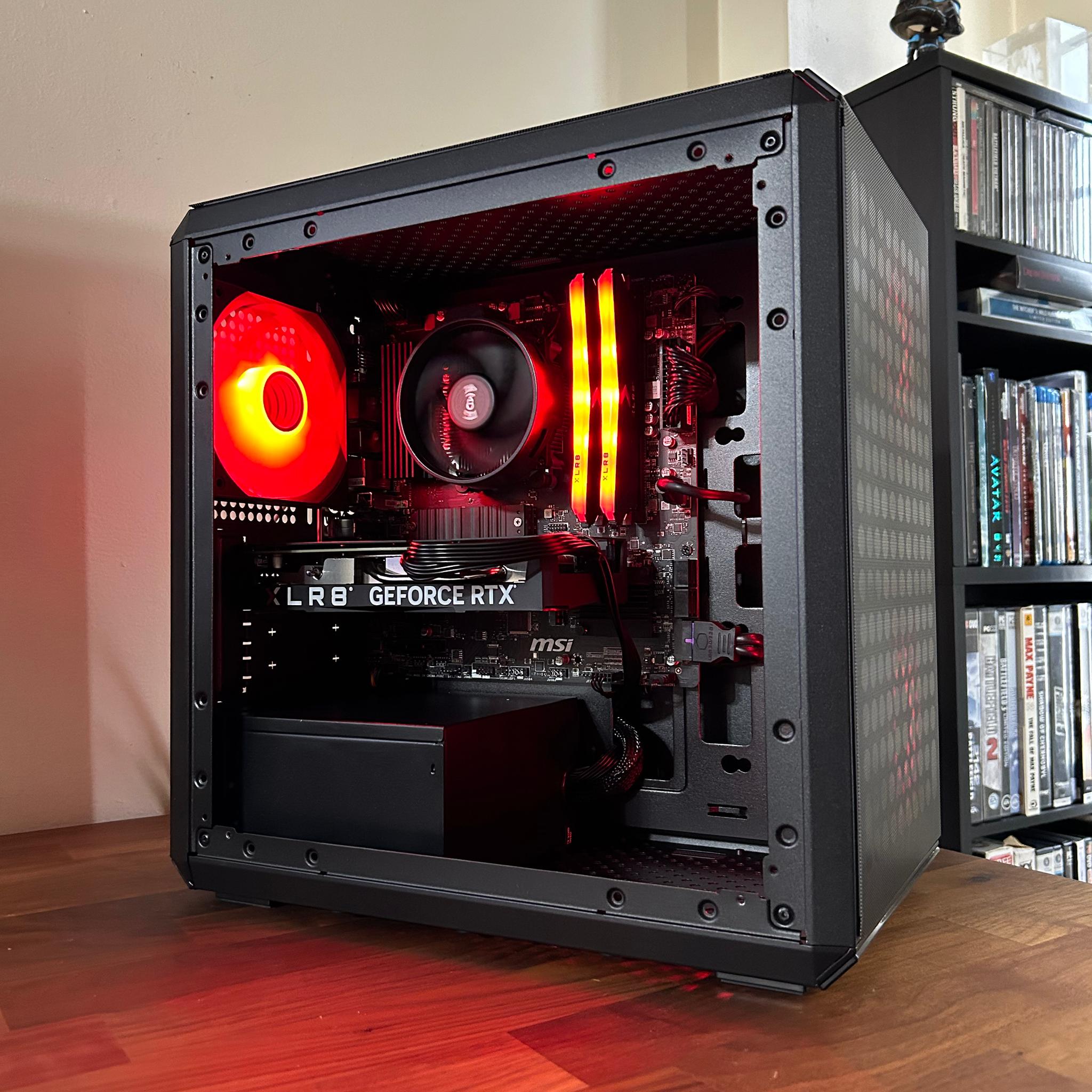 *SALE* RTX 4060 | Ryzen 5 5500 | 1TB SSD | WI-FI | The Dark Trooper