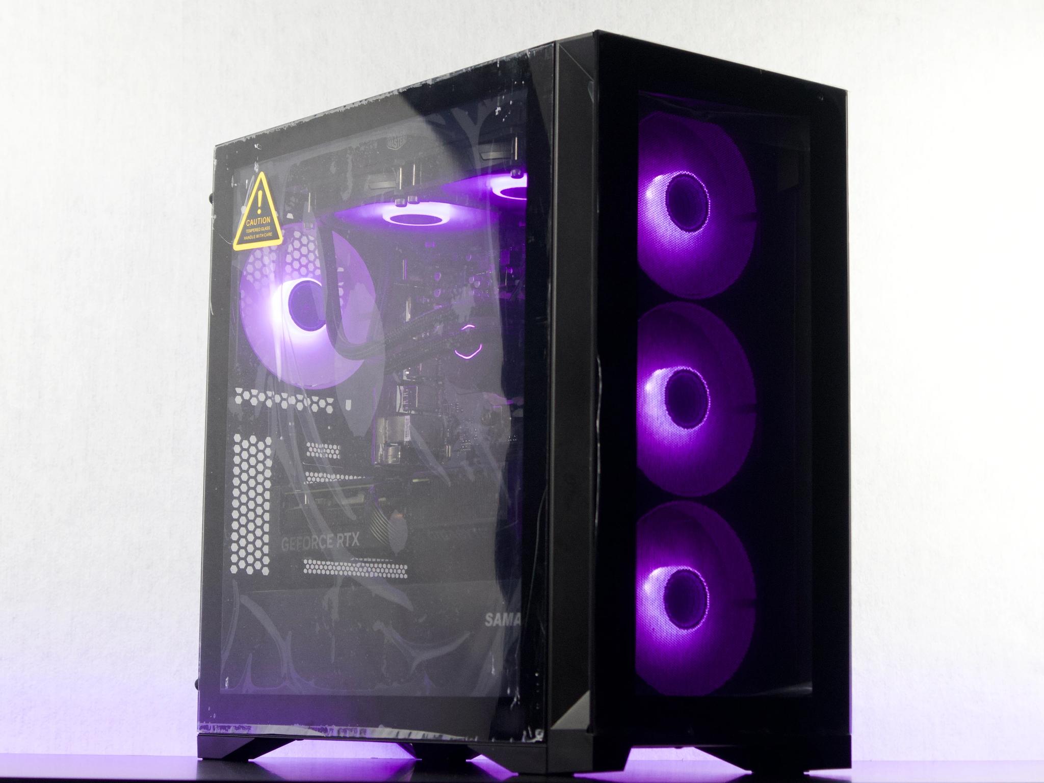 🌩️ 💙🖤💜 Gaming PC | RTX 4070 🟣 Ryzen 5 7500F ⚫ 32GB RAM 🔵 1TB NVMe 🌩️