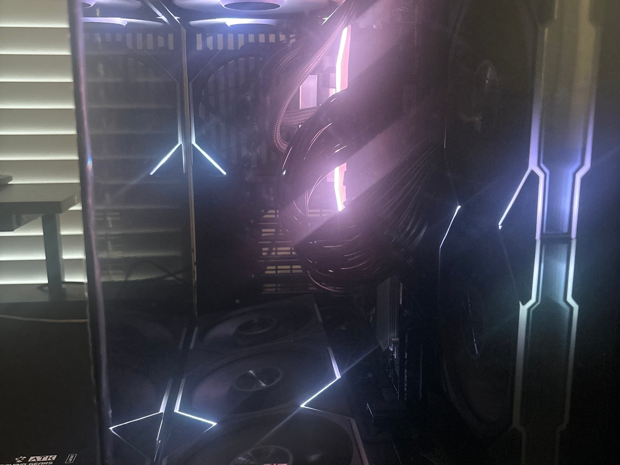 Lian Li Black Used Case Fans AIO Combo
