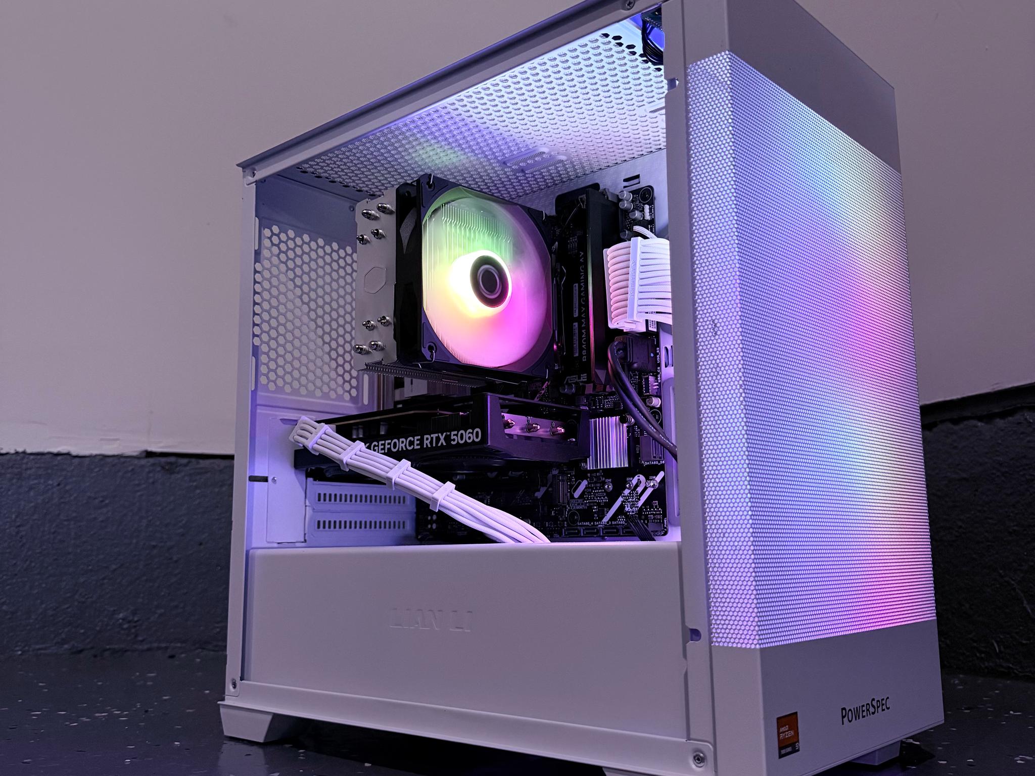 ❄️"Arctic Pearl"⚪️| 1440p Gaming | Ryzen 5 7500X3D | RTX 5060 | 16GB DDR5 Ram | 1TB NVMe SSD