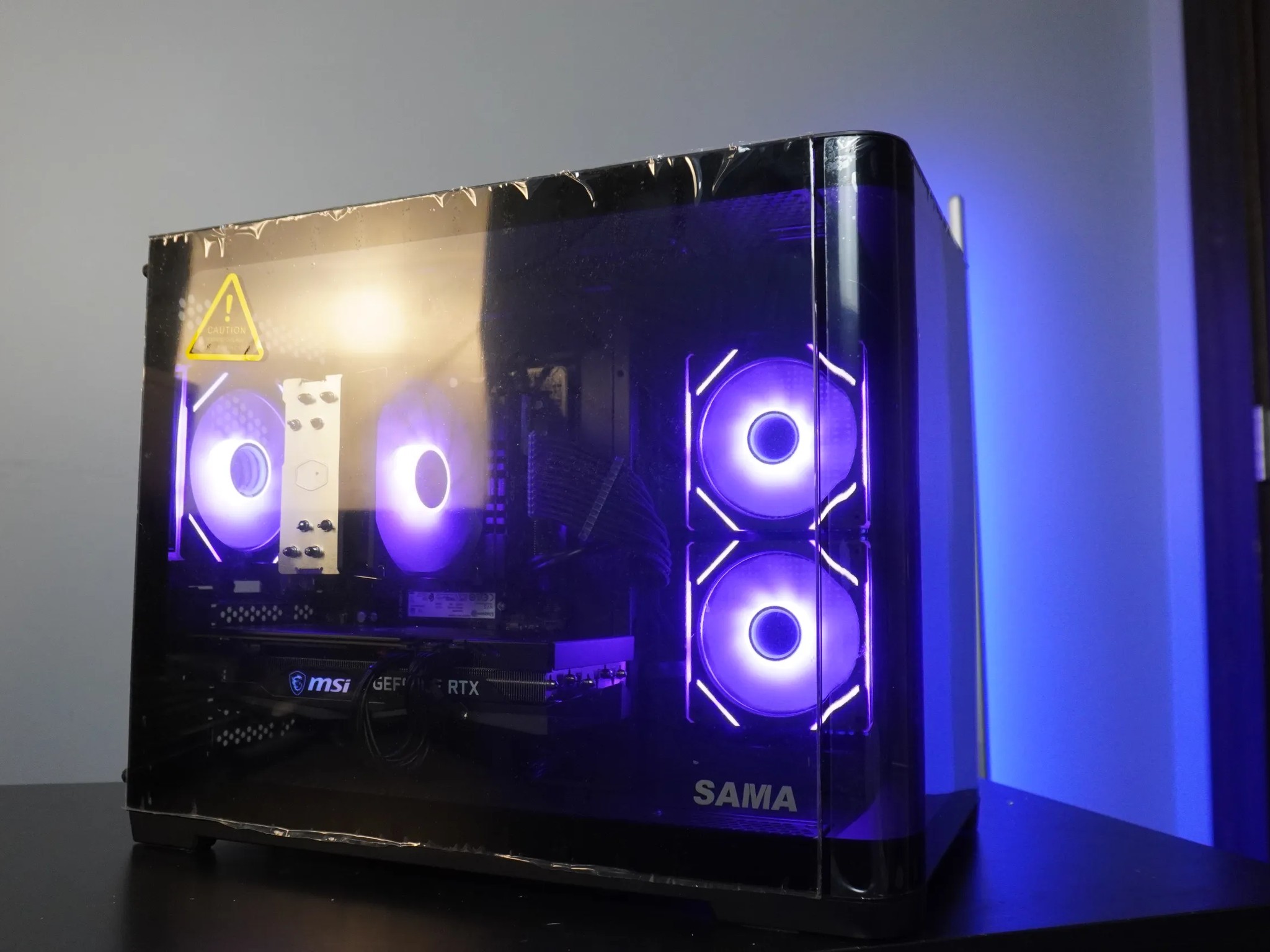 🖤STEALTH🖤 MACHINE 💚RTX 3060ti 🧡Ryzen 5 5600 | 1TB NVME | 32GB DDR4 | WIFI