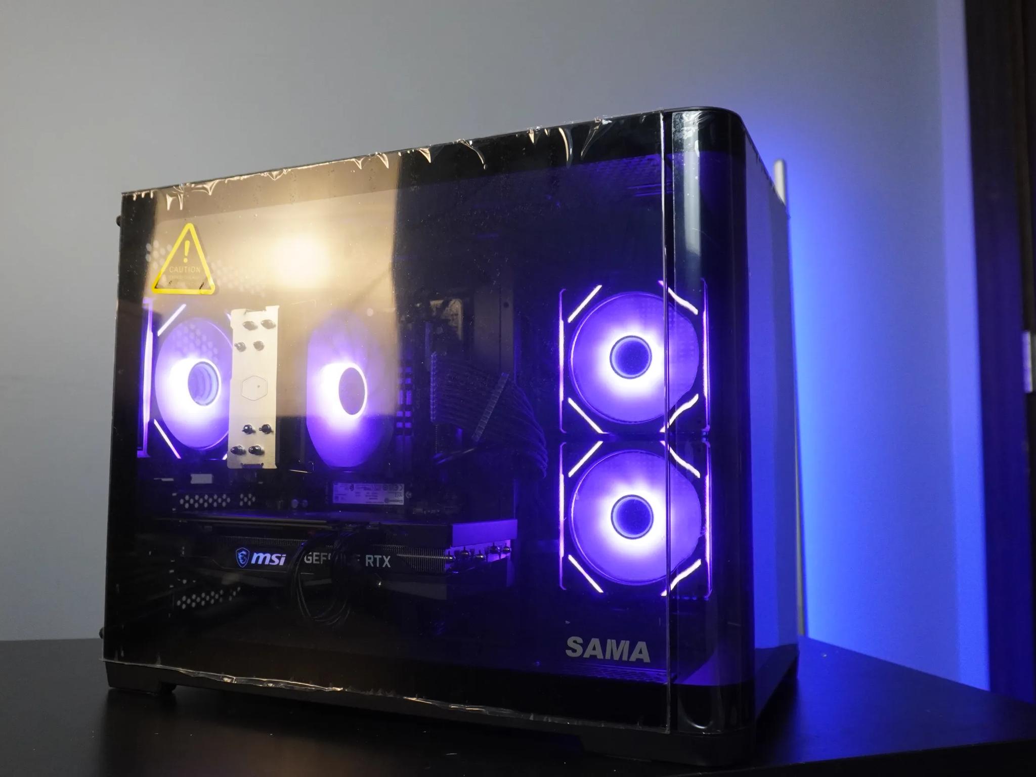 🖤STEALTH🖤 MACHINE 💚RTX 3060ti 🧡Ryzen 5 5600 | 1TB NVME | 32GB DDR4 | WIFI
