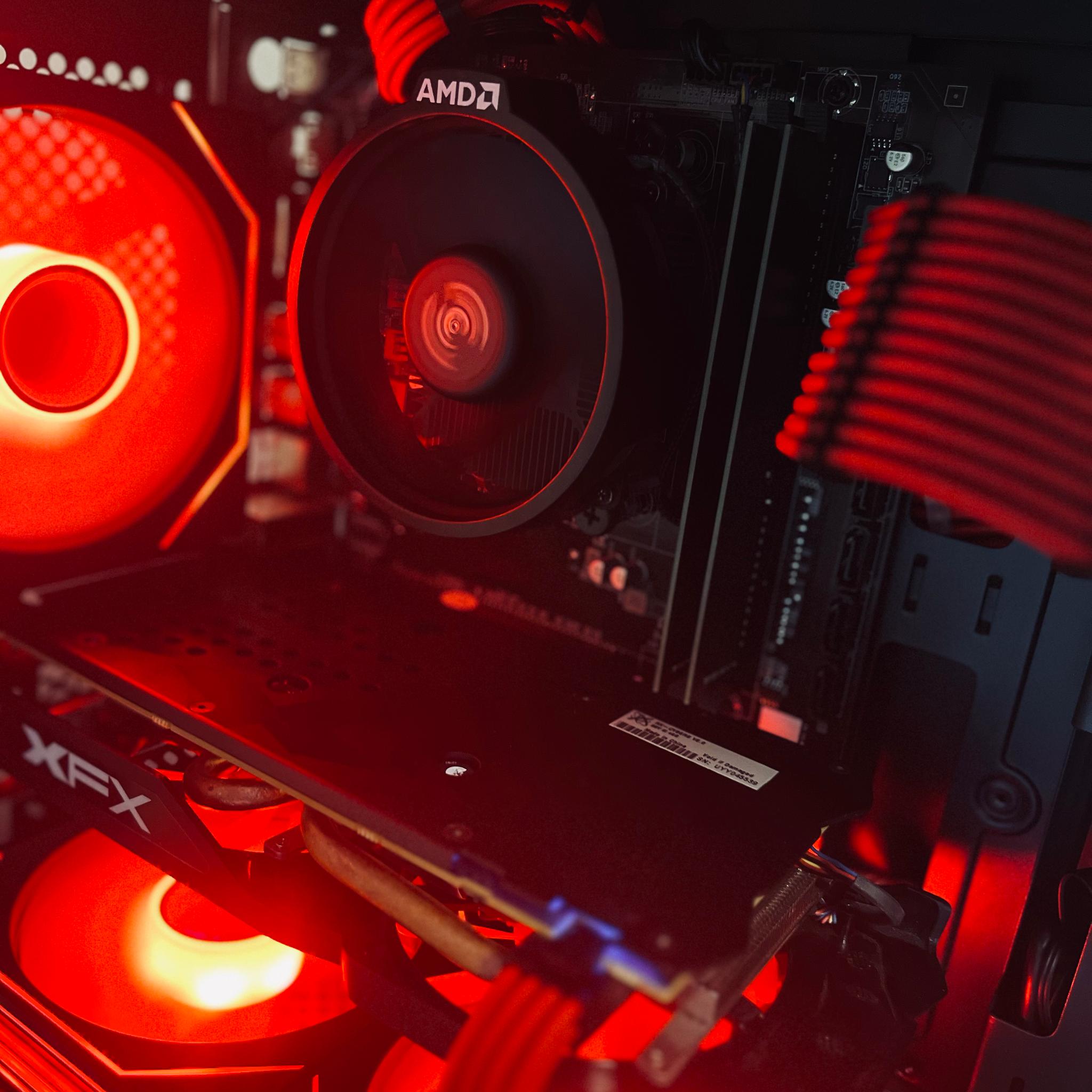 🔴Custom Built Gaming PC🔴 | Ryzen 5 | RX 570 | 16GB Ram | 512gb |