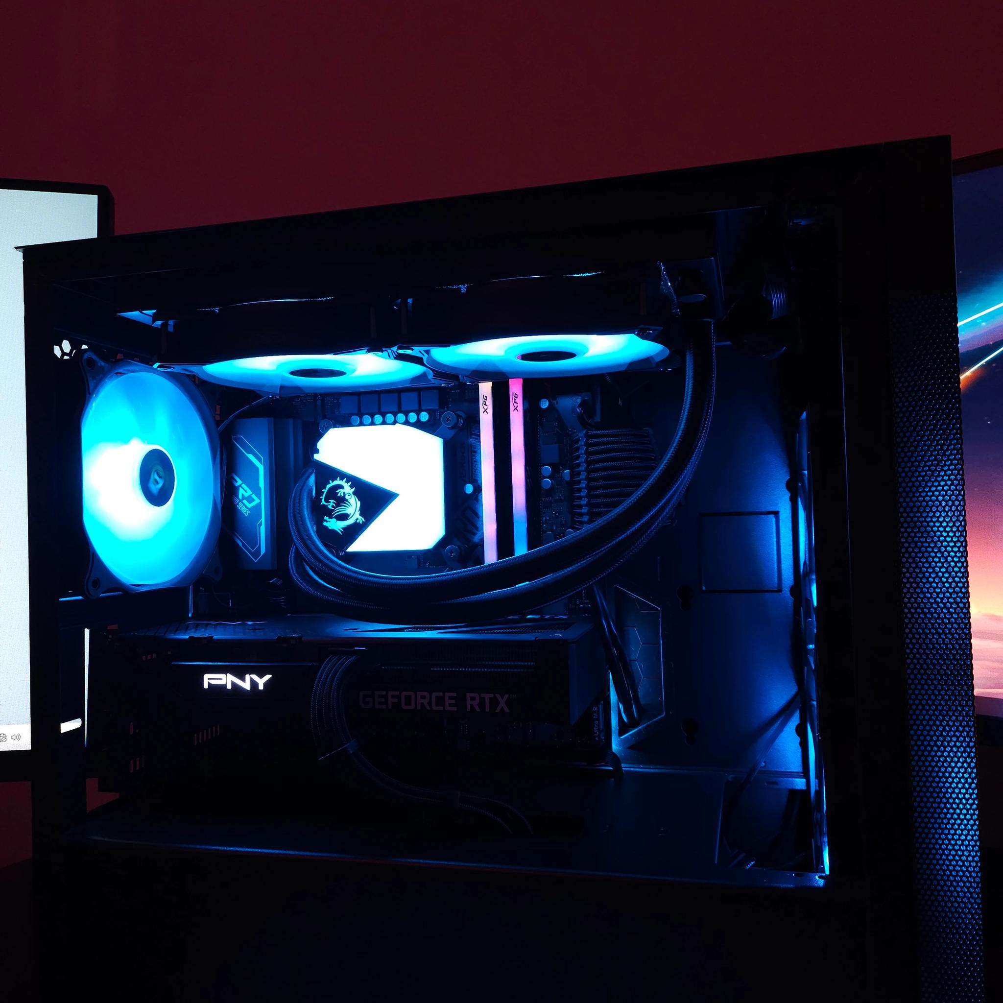 IT HAS LOTS OF RGB | CUSTOM INTEL / NVIDIA RTX 3060 PC
