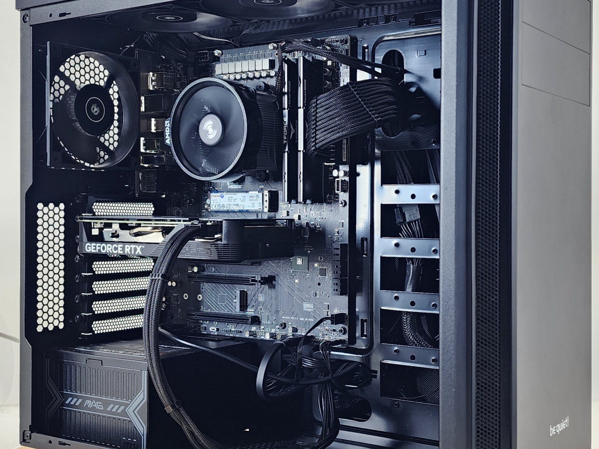 Gaming PC Ryzen 5 7600X 16GB RAM 500GB SSD RTX 4060 8GB Win11 Computer