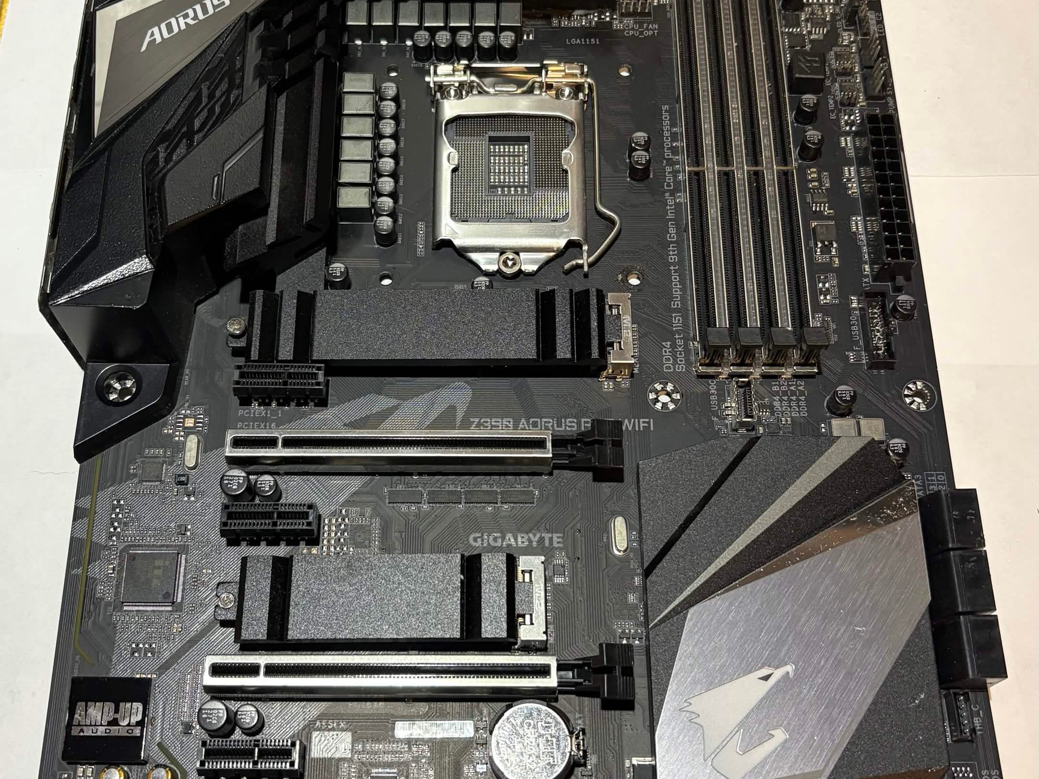 Gigabyte Z390 AORUS Pro WiFi ATX Motherboard LGA1151