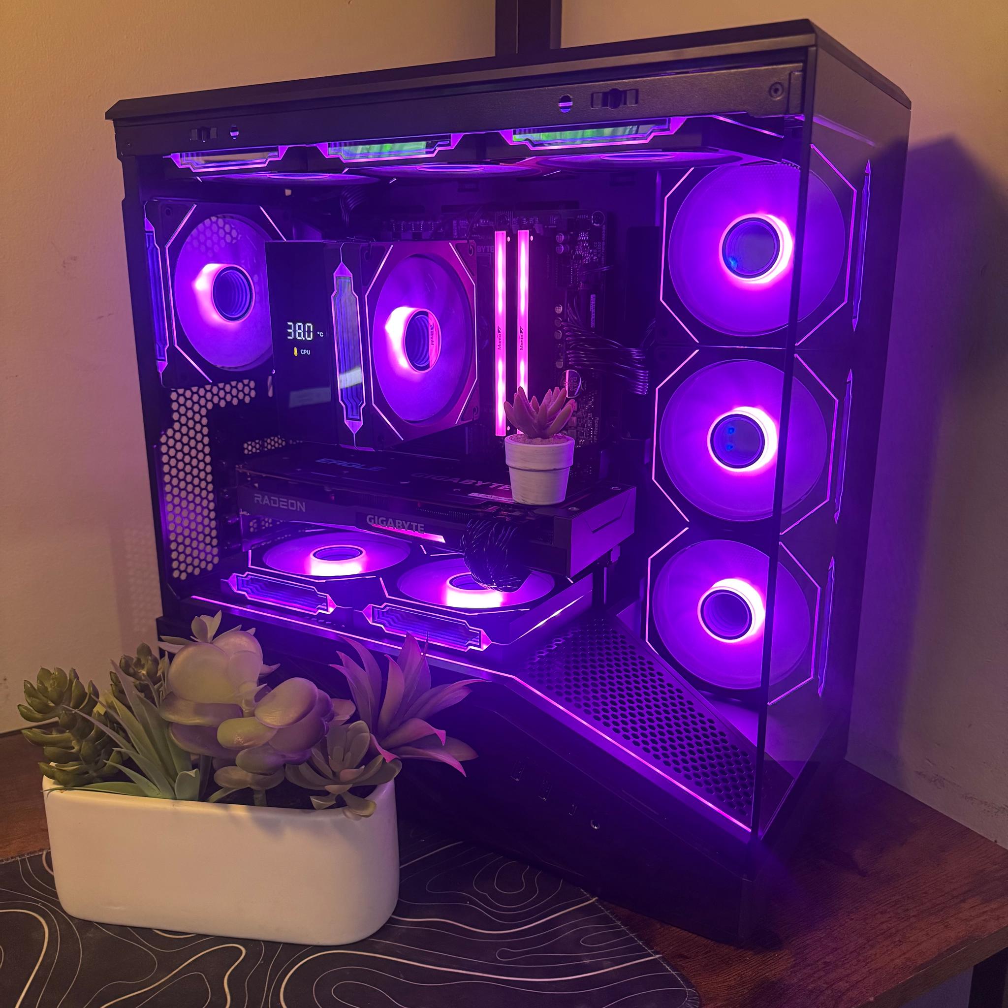 ❤️ Team Red Showcase PC ❤️ - Ryzen 5 5500 | RX 6700 XT 12GB | 32GB DDR4 3200 | 1TB Toshiba M.2 SSD