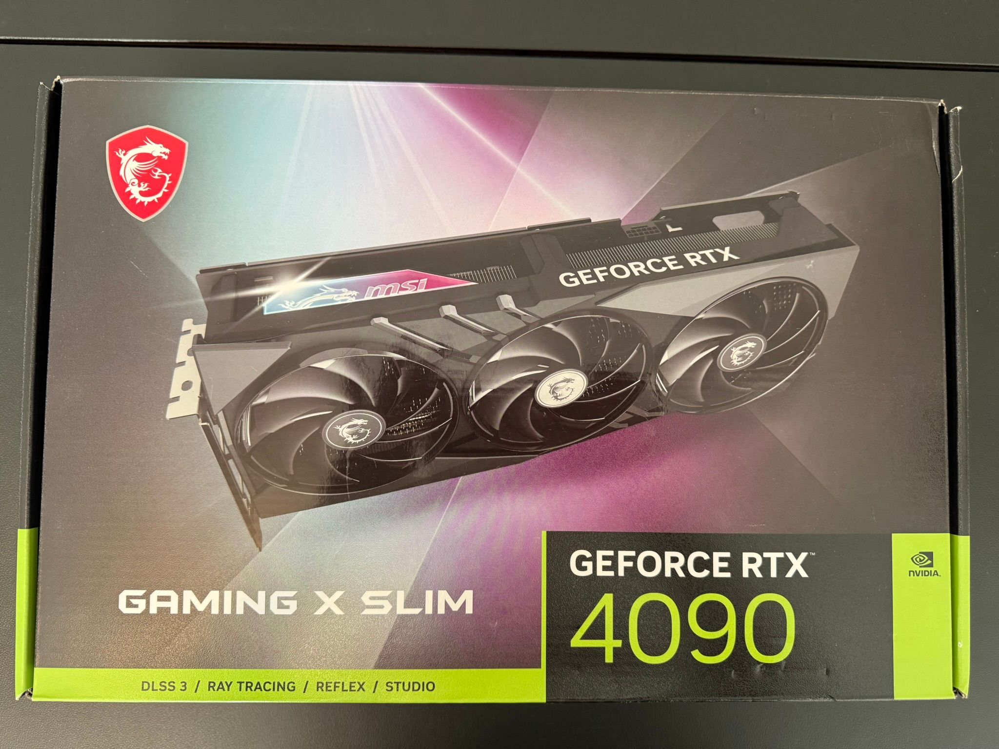 MSI RTX 4090 Gaming X Slim 24GB | Warranty to 10/2027 | Box +