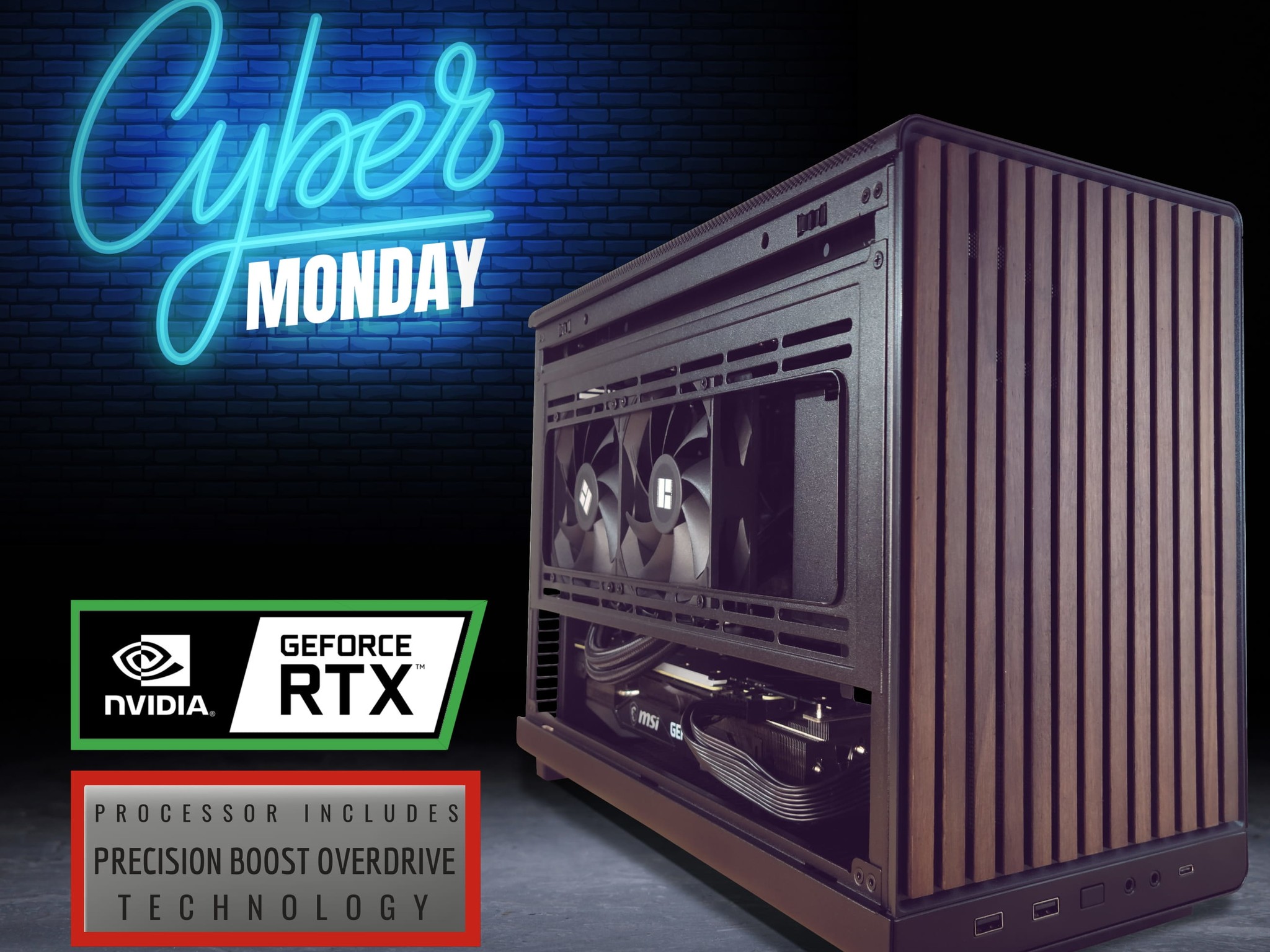 🤖Cyber Monday Sale🤖 TETON : 1440p PC - 3070ti | 7600x | 32GB RAM | 1 TB NVME | 1000W Gold | W11