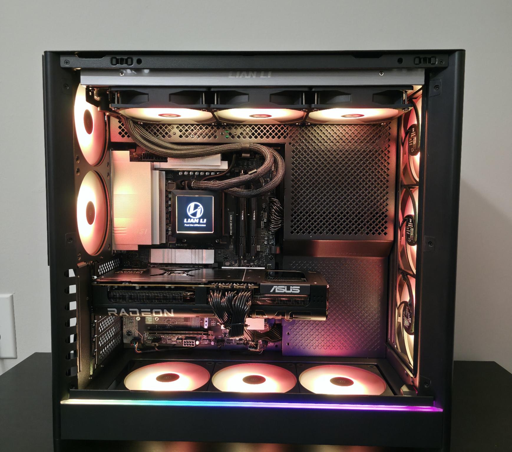 Midnight Hydra | RX 9070XT | Ryzen 5 7600X3D | 32 GB | 2TB SSD | 850W Gold PSU