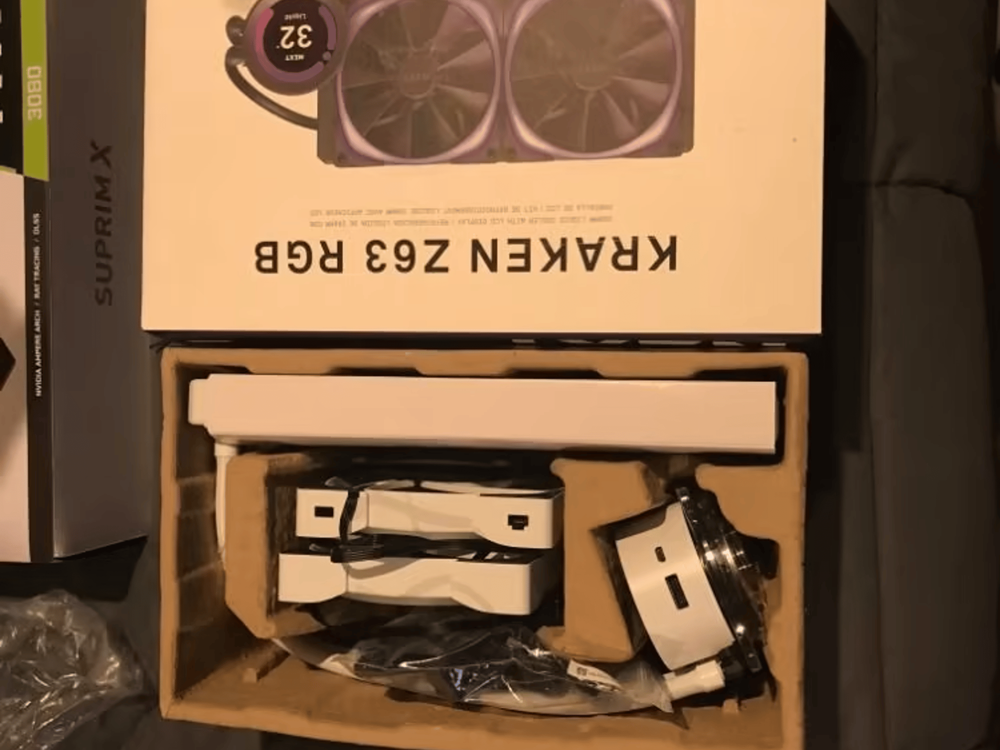 NZXT kraken Z63 280mm White AIO cpu cooler 