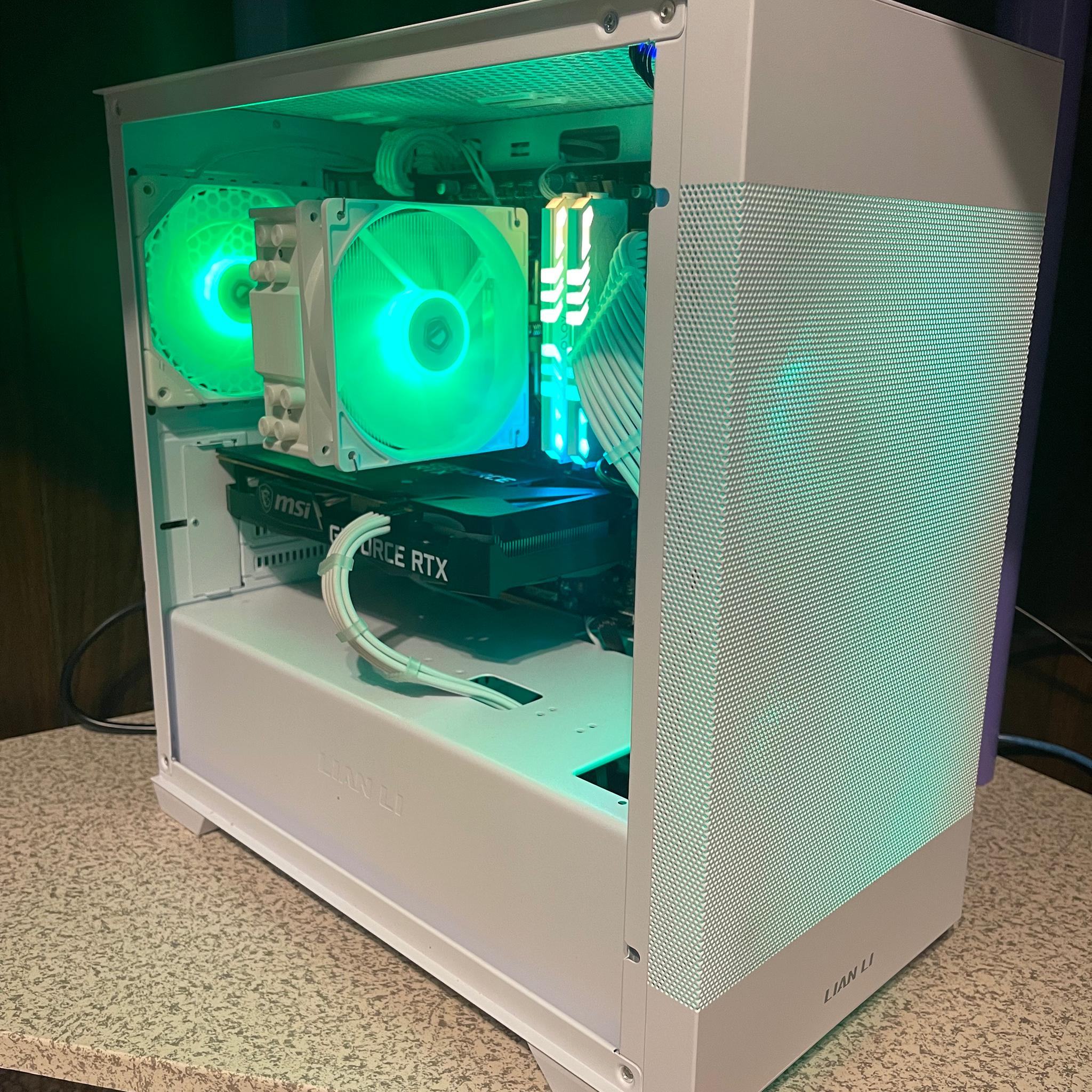 | Ice Saber | RTX 3060ti / i3 12100f | New Build |