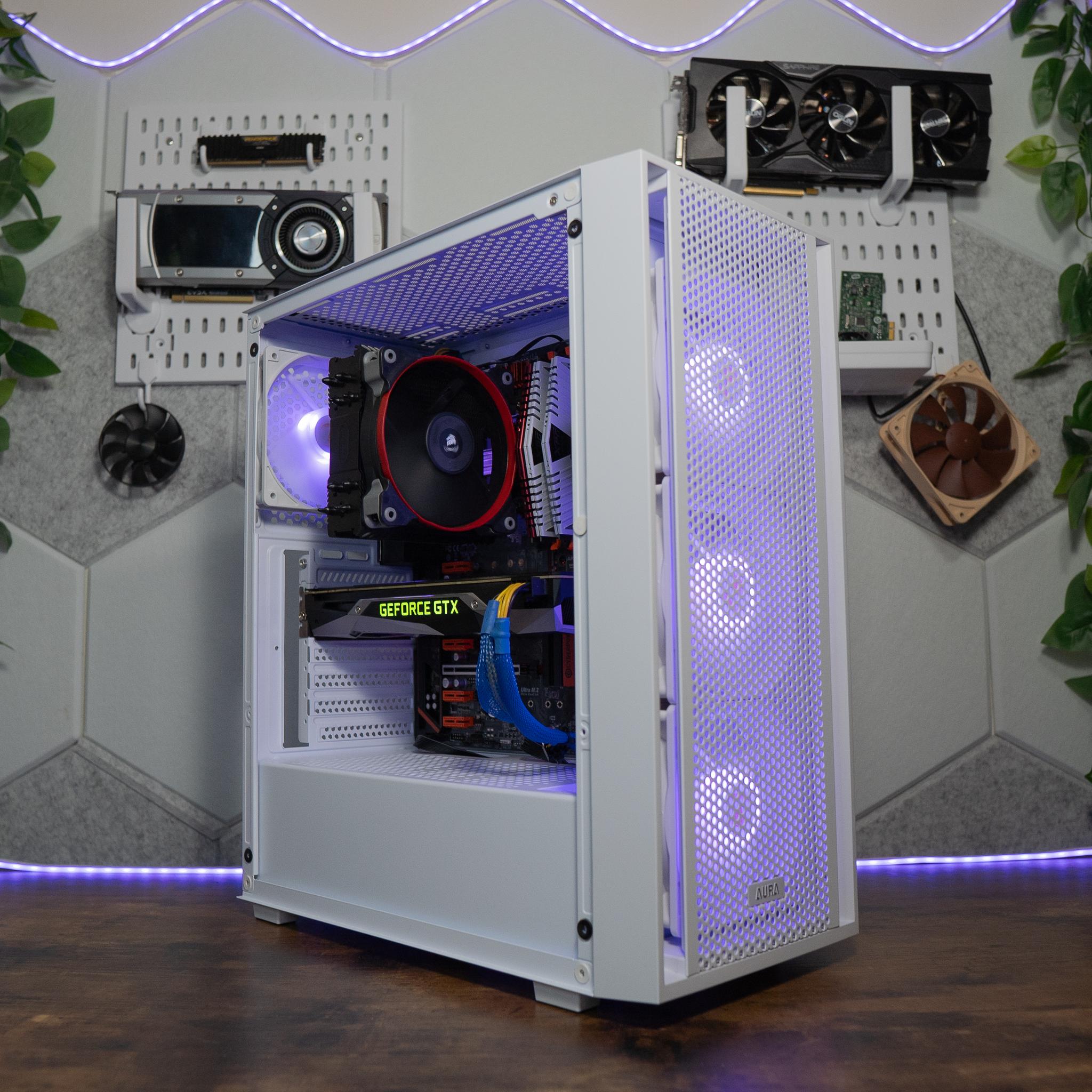 🔮🪄 BUDGET - BO6 Ready GAMING PC | NVIDIA GTX 1080 8GB FE | INTEL i7 7700 | 16GB DDR4 RAM | 1.24TB |