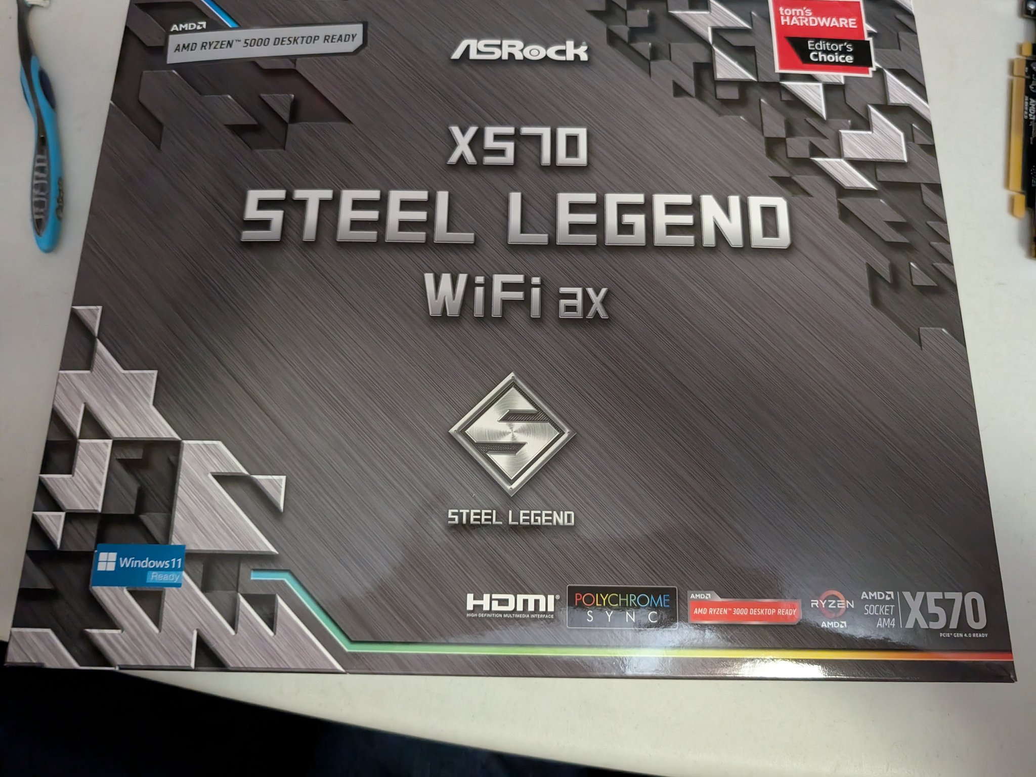 [Used] ASRock X570 Steel Legend WiFi ax Motherboard