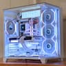 💎 Liquid Crystal 💎 Ryzen 7 7800X3D • RX 9070 XT • 32GB DDR5 • 6 LCD Screens • 2TB NVMe
