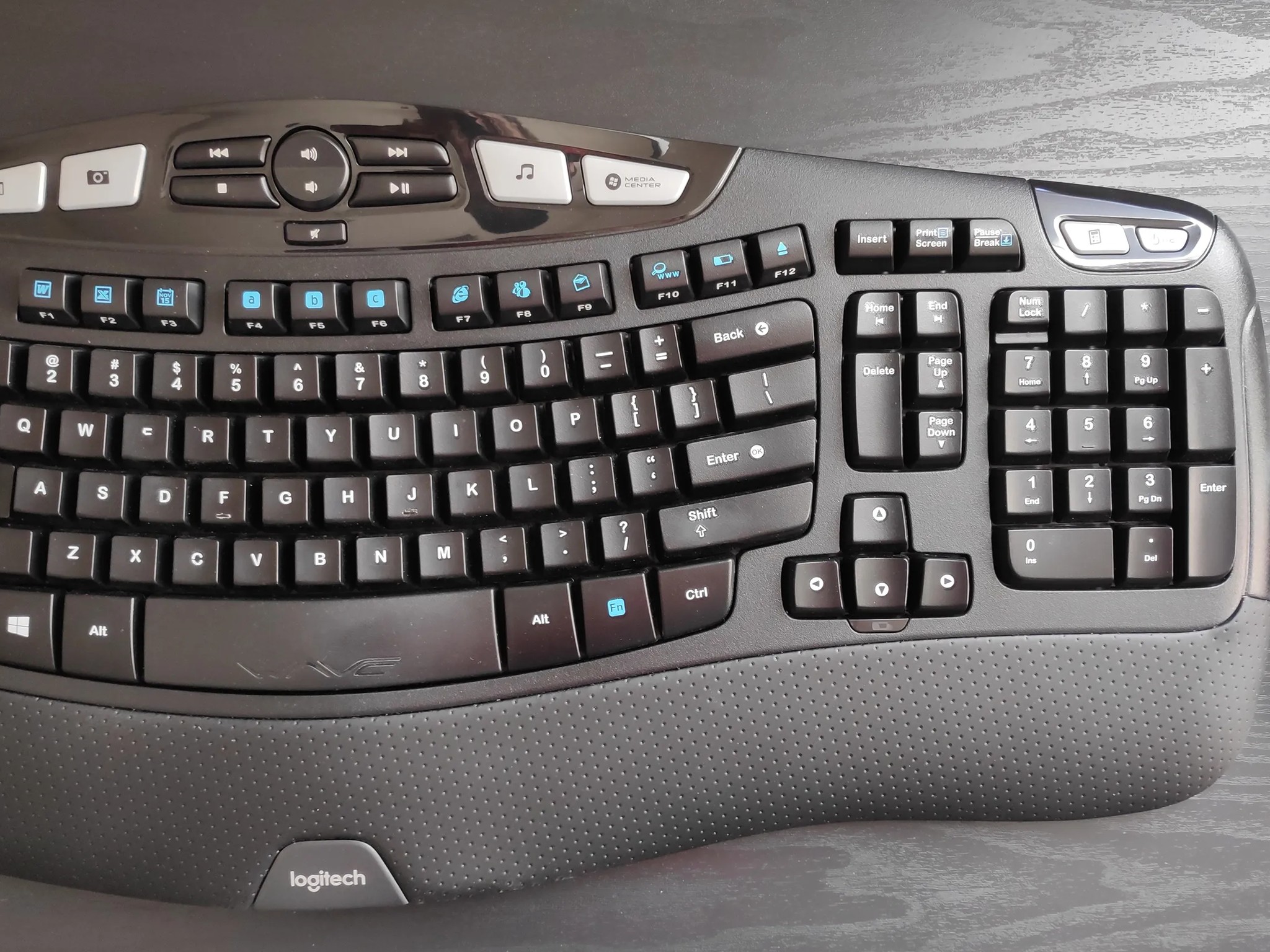Logitech Comfort Wave K350 Wireless Keyboard