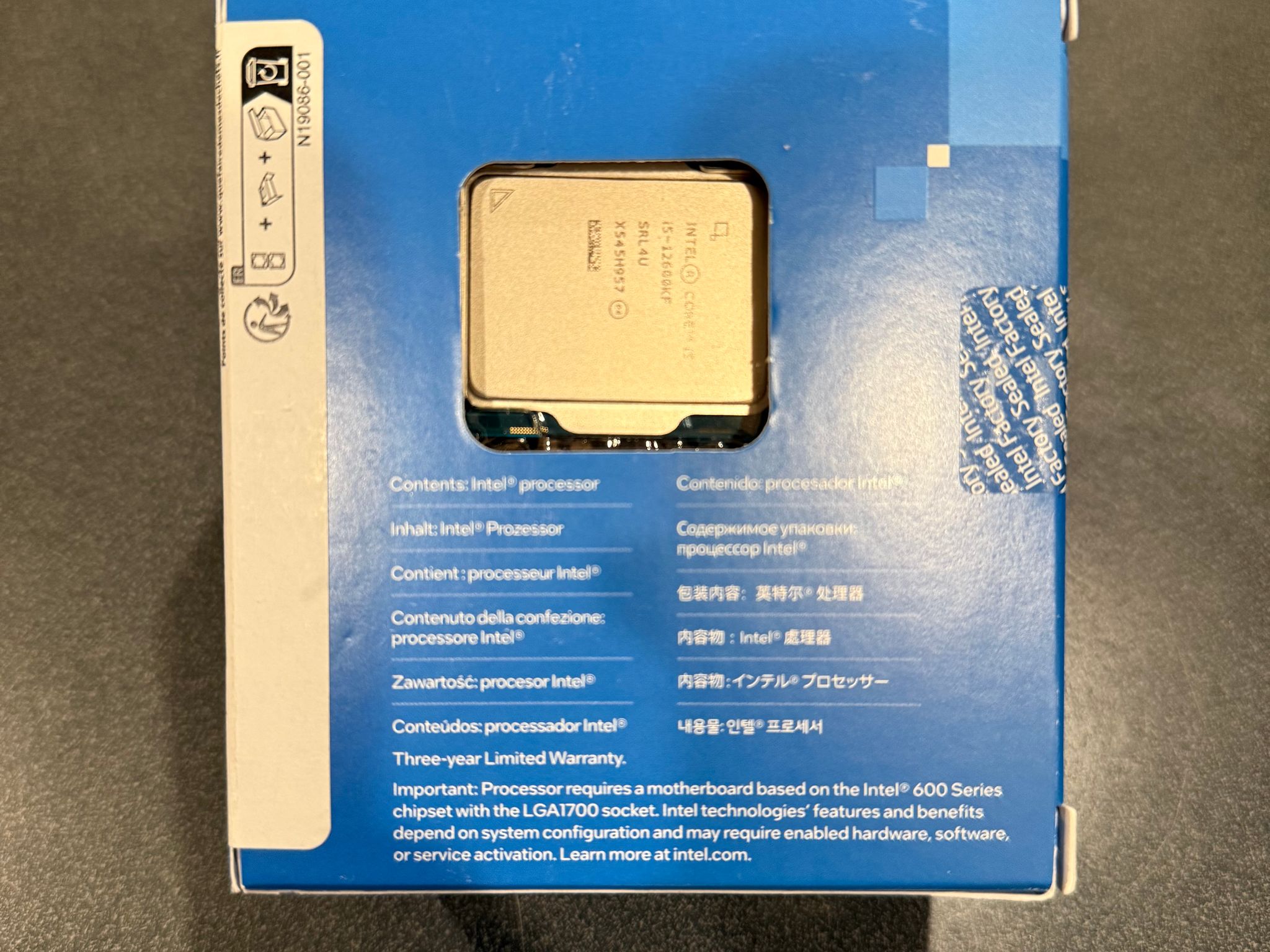 NEW SEALED Intel Core i5-12600KF