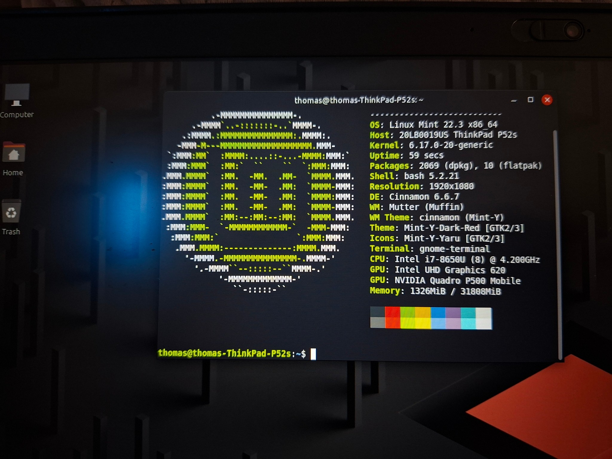 Lenovo Thinkpad P52s